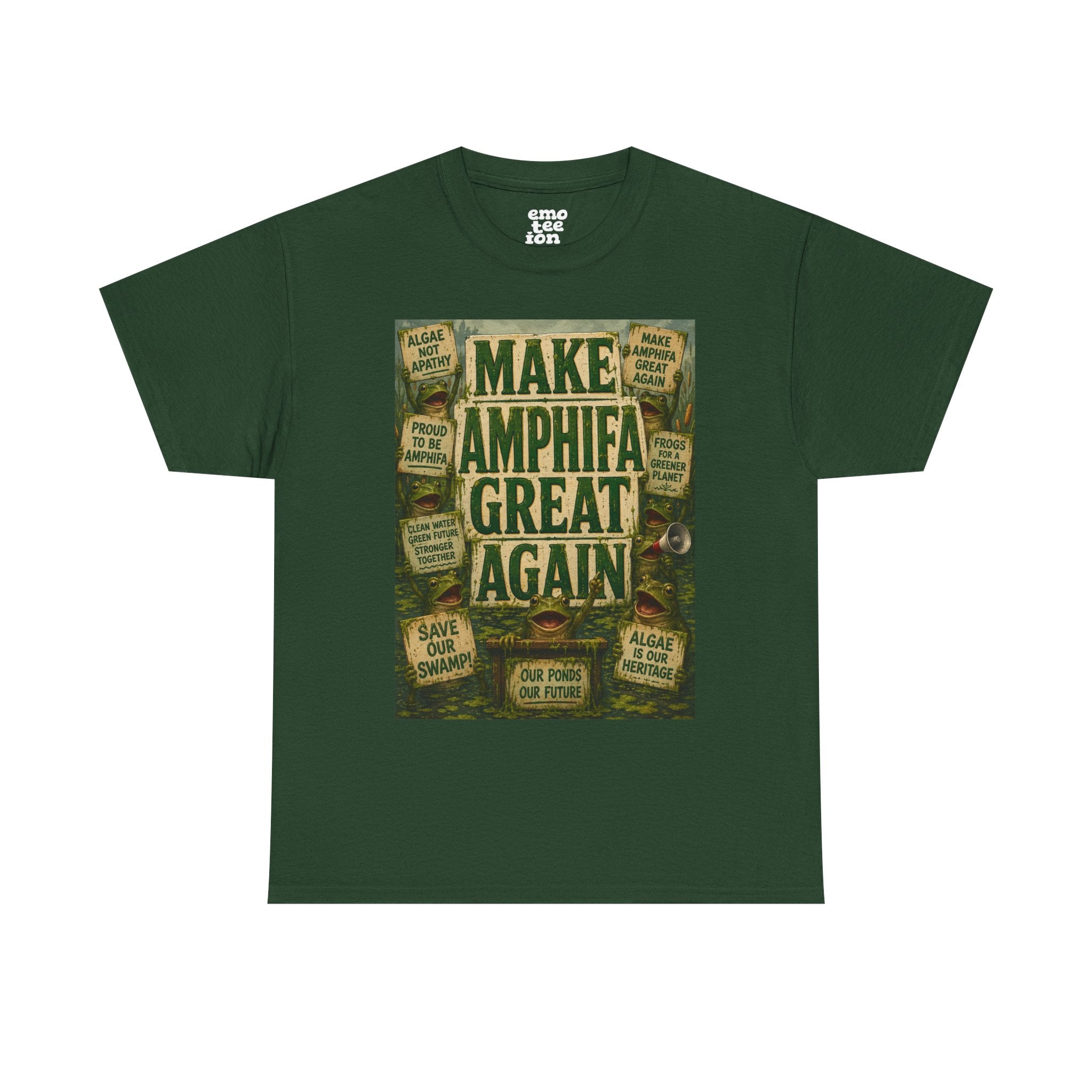 Make AMPHIFA Great Again - Dark Unisex Heavy Cotton Tee
