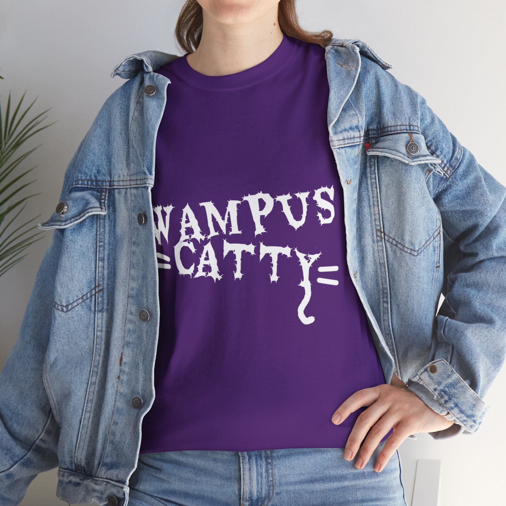 Wampus Catty - Dark Unisex Heavy Cotton Tee