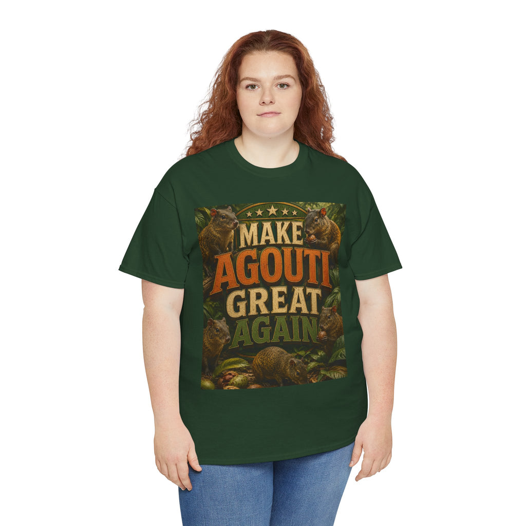 Make Agouti Great Again - Dark Unisex Heavy Cotton Tee
