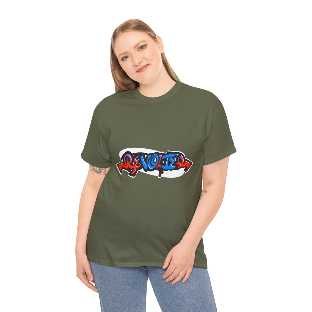 Revolted, VOTE - Graffiti Dark Unisex Heavy Cotton Tee