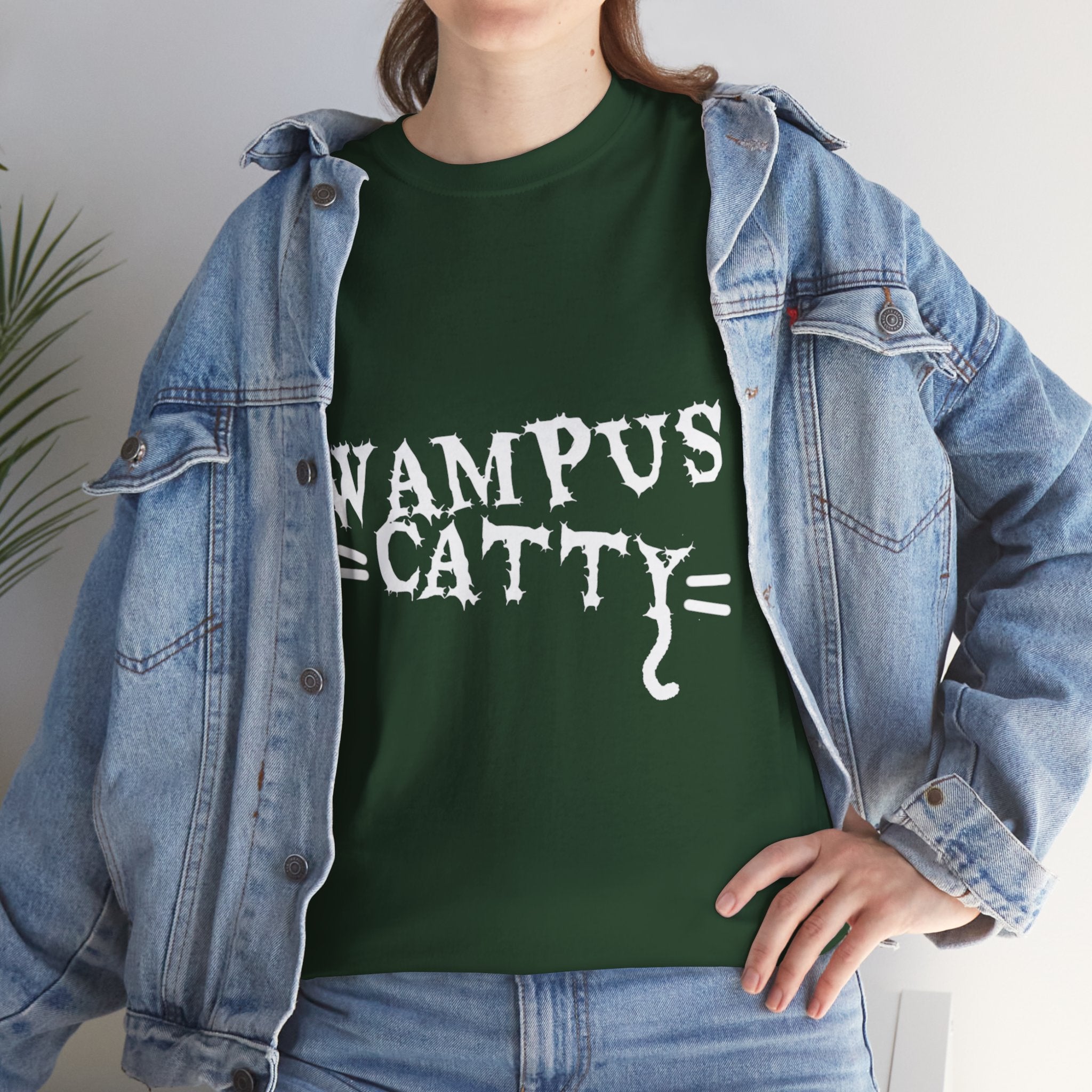 Wampus Catty - Dark Unisex Heavy Cotton Tee