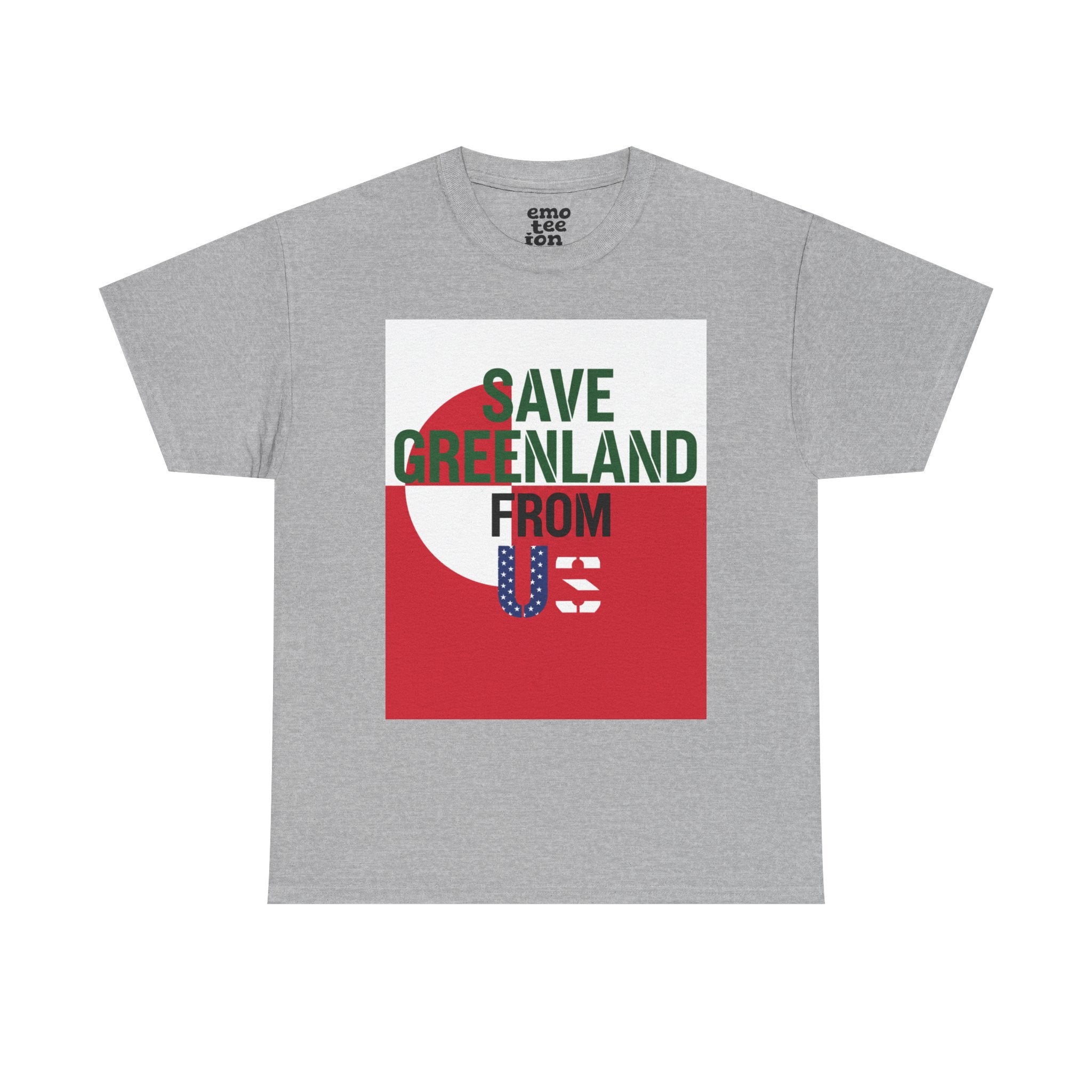 Save Greenland From US Light - Unisex Heavy Cotton Tee