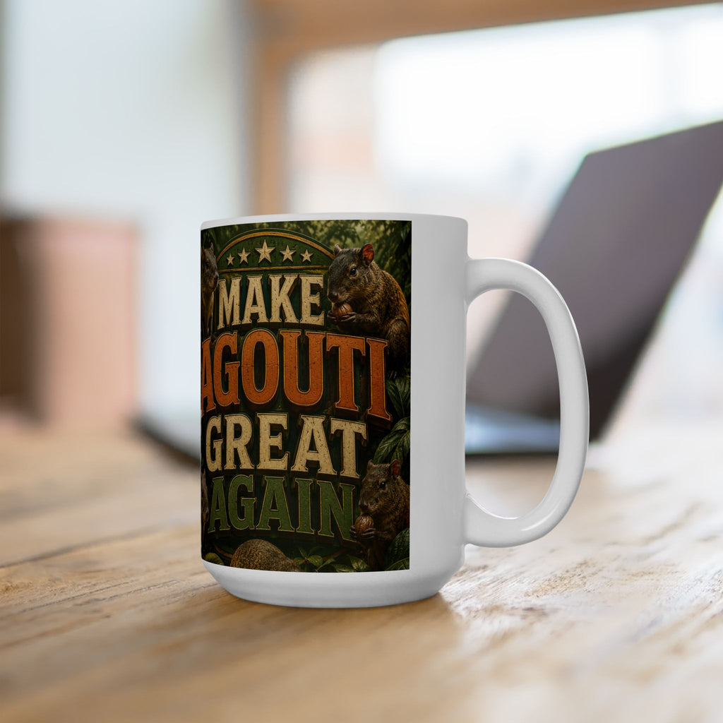 Make Agouti Great Again - Ceramic Mug, (15oz)