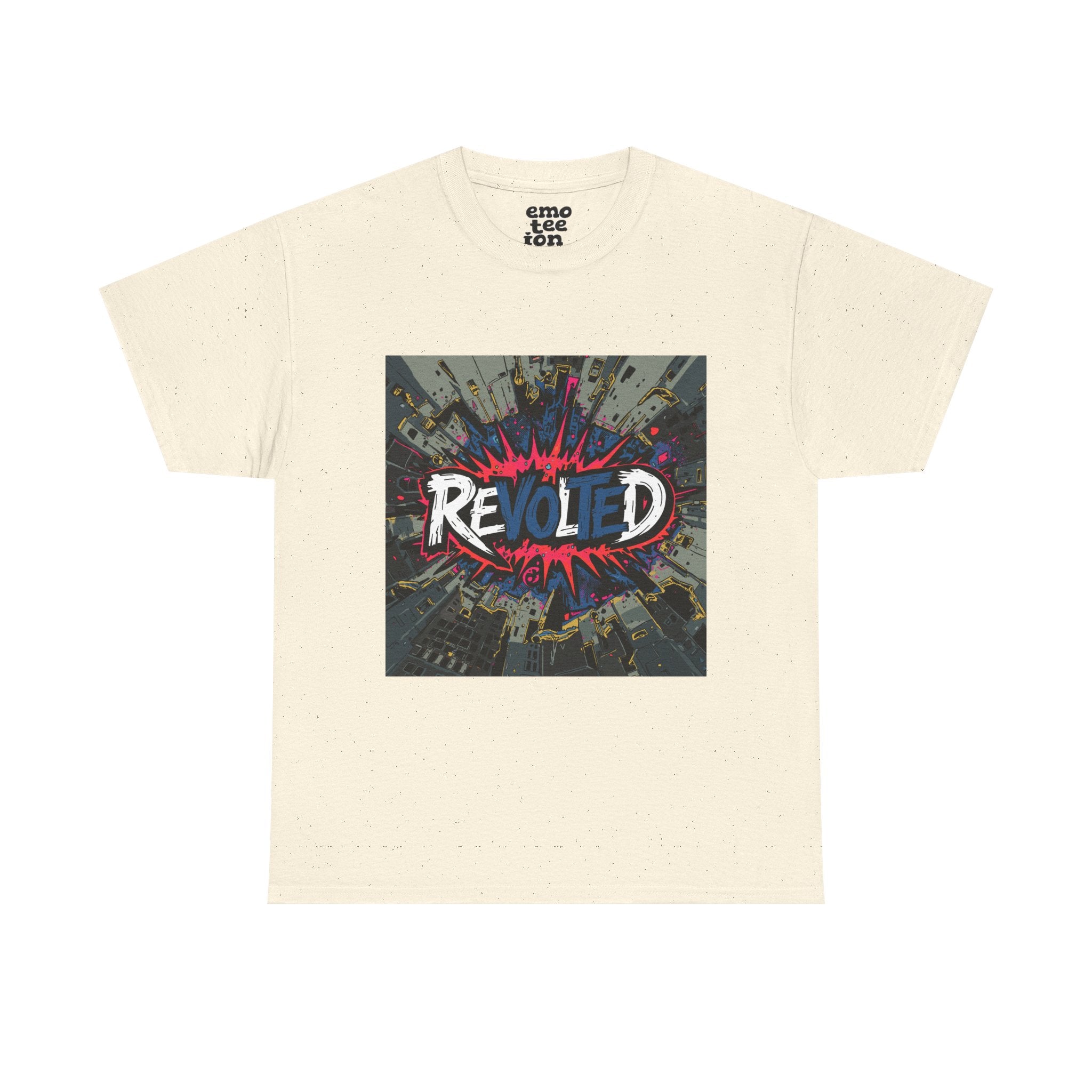 Revolted, VOTE - Cityscape Light Unisex Heavy Cotton Tee