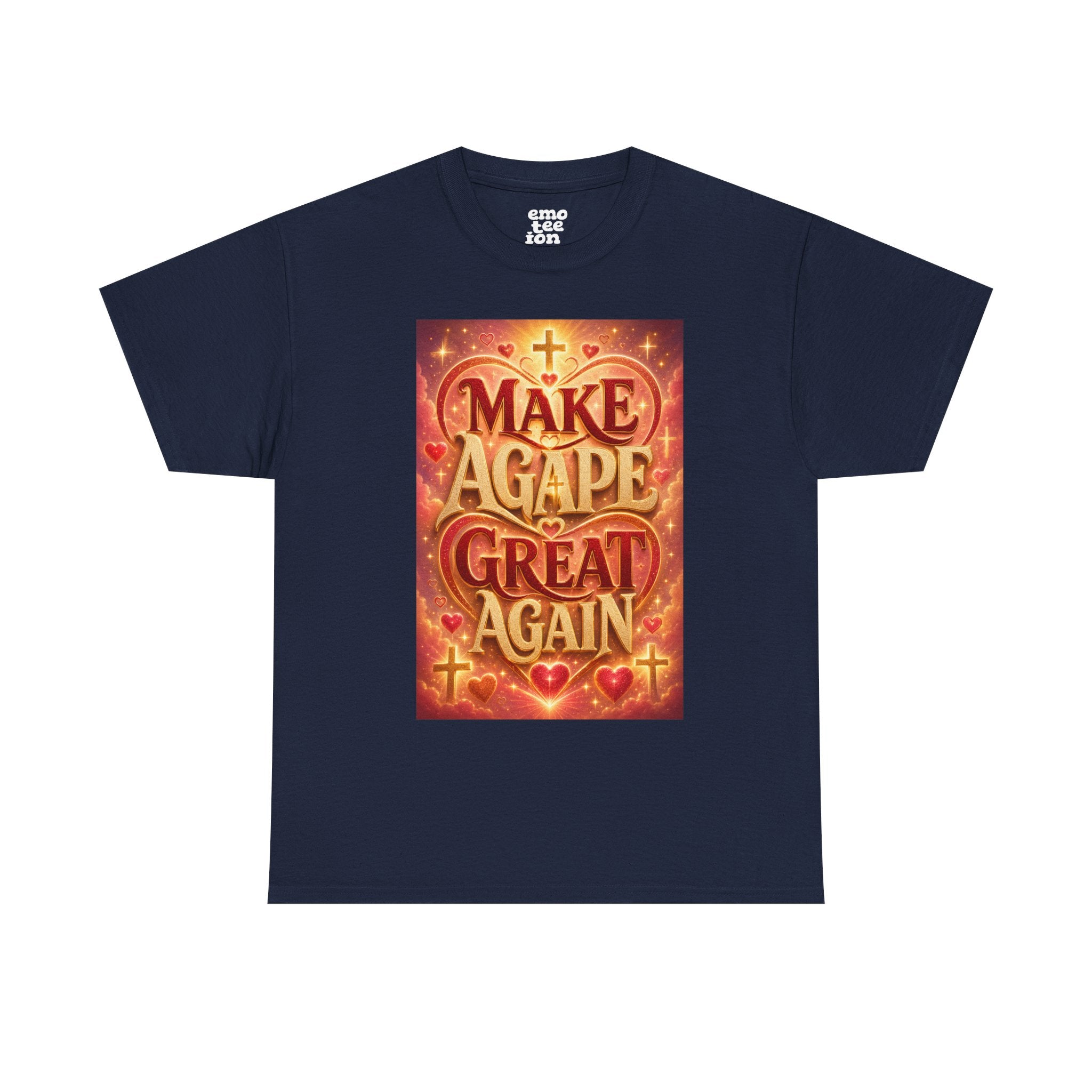 Make Agape Great Again - Dark Unisex Heavy Cotton Tee