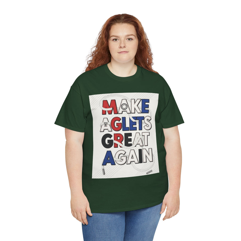 Make Aglets Great Again Dark - Unisex Heavy Cotton Tee
