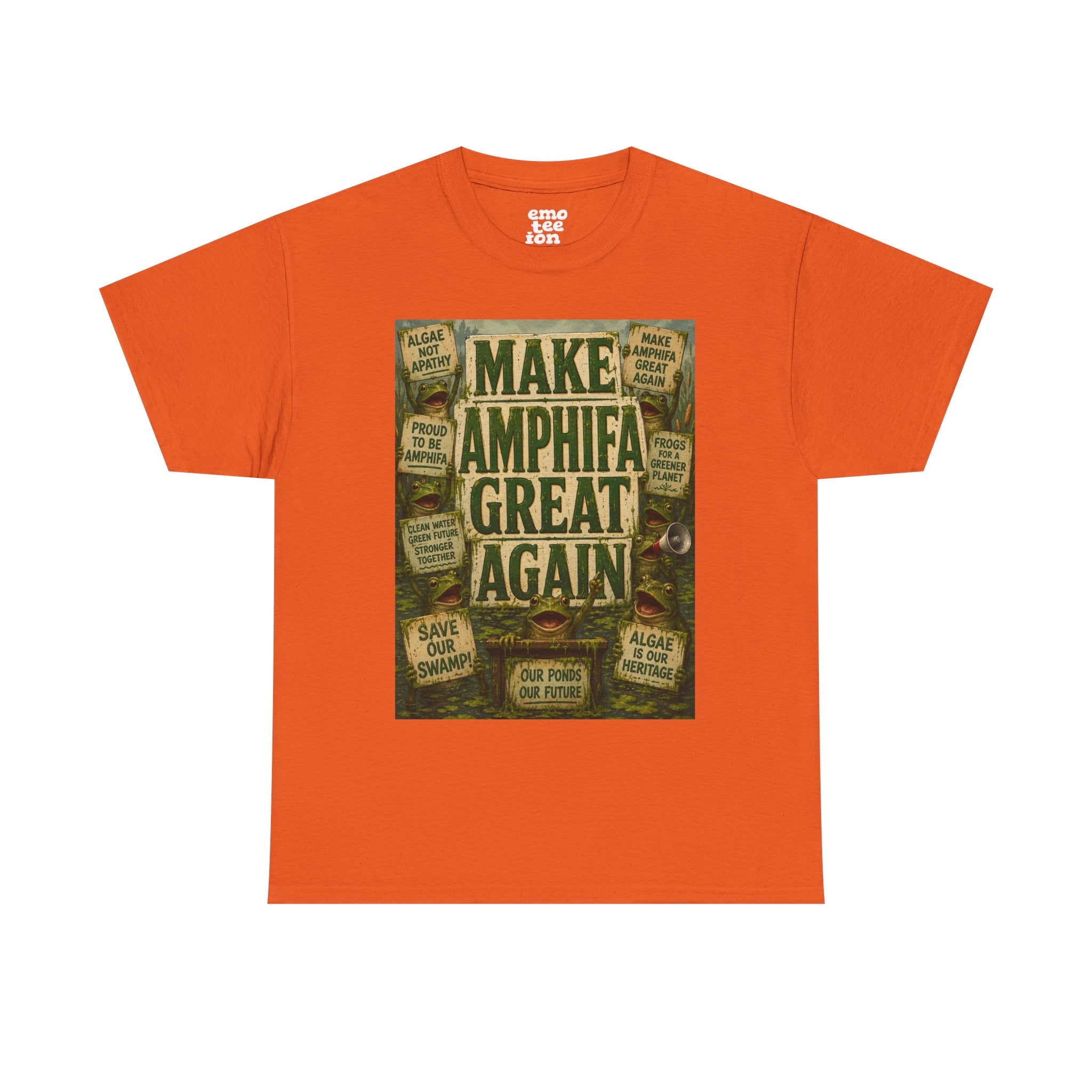 Make AMPHIFA Great Again - Dark Unisex Heavy Cotton Tee