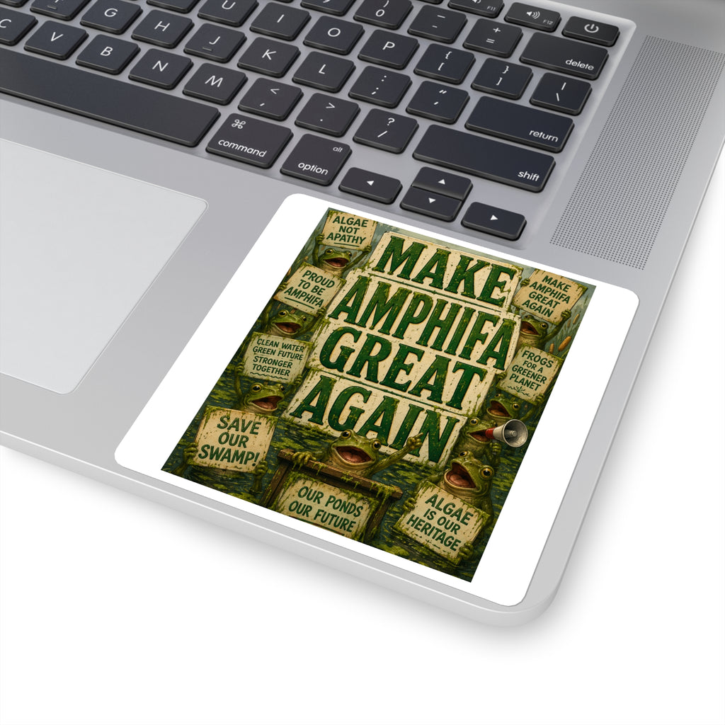 Make AMPHIFA Great Again - Square Stickers