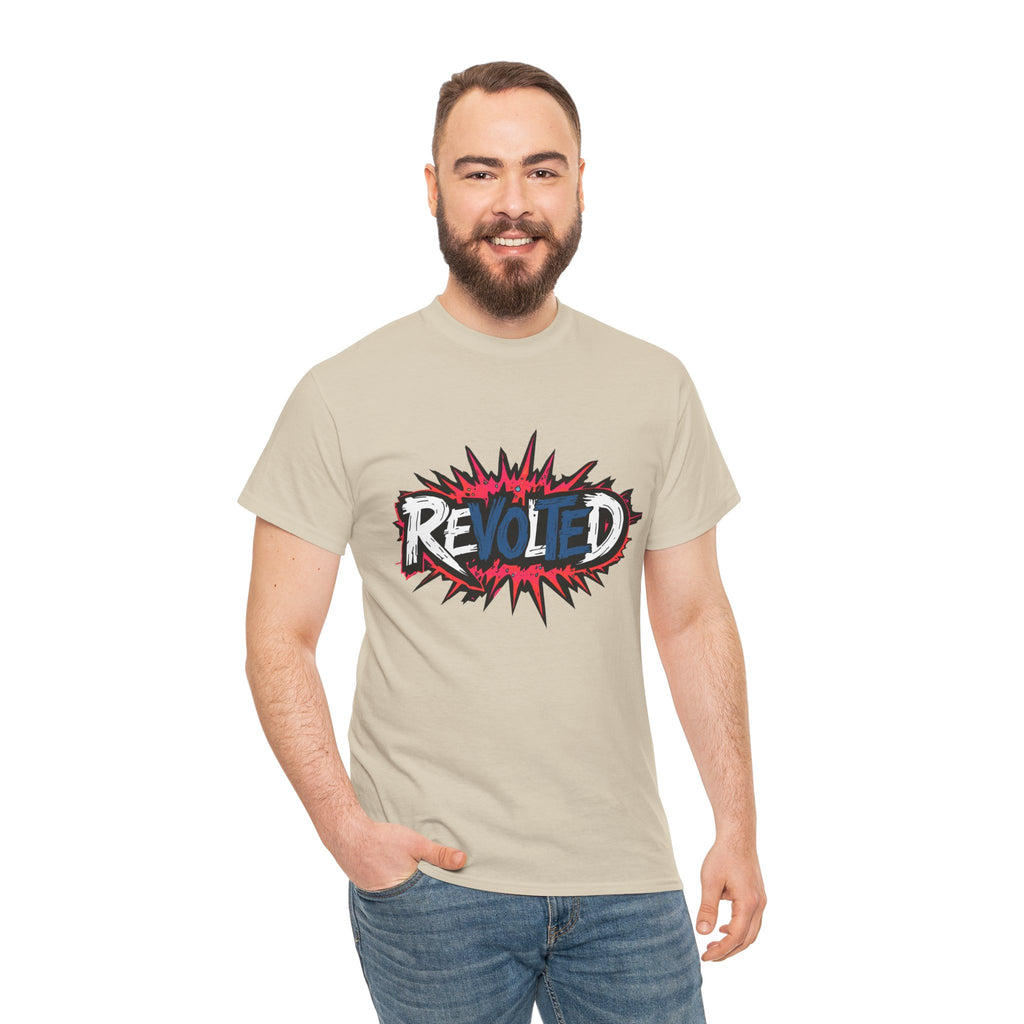 Revolted, VOTE - Splash Bam Light Unisex Heavy Cotton Tee