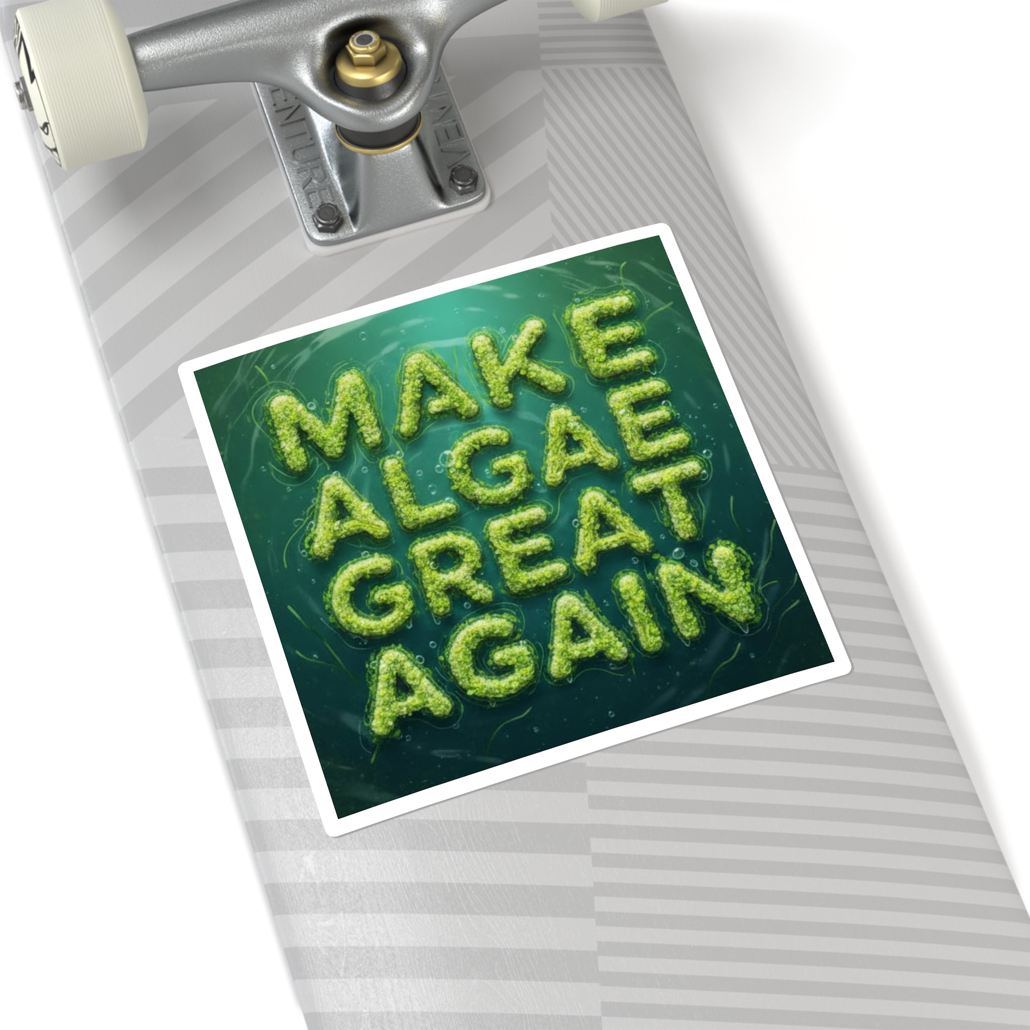 Make Algae Great Again - Square Stickers