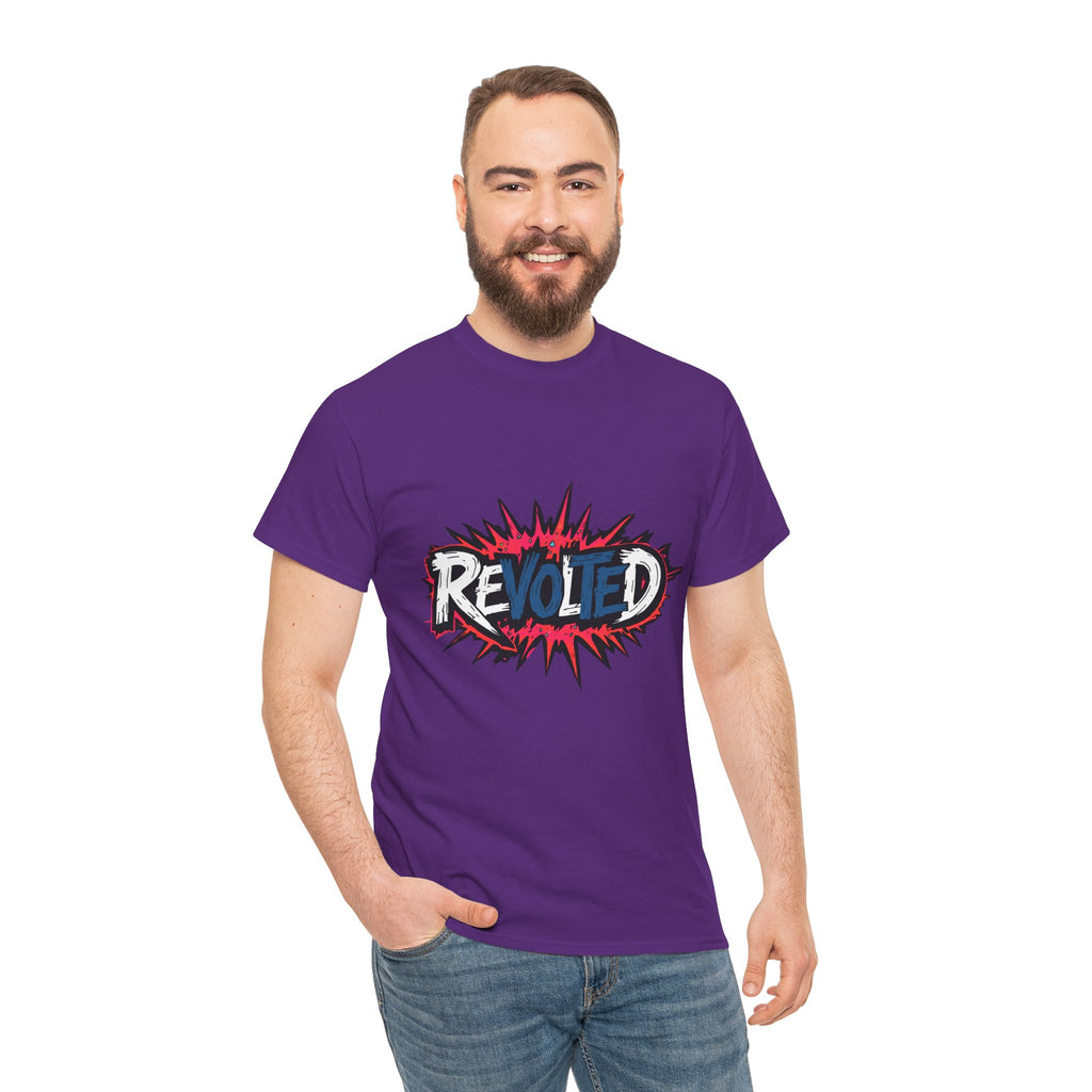 Revolted, VOTE - Splash Bam Dark Unisex Heavy Cotton Tee