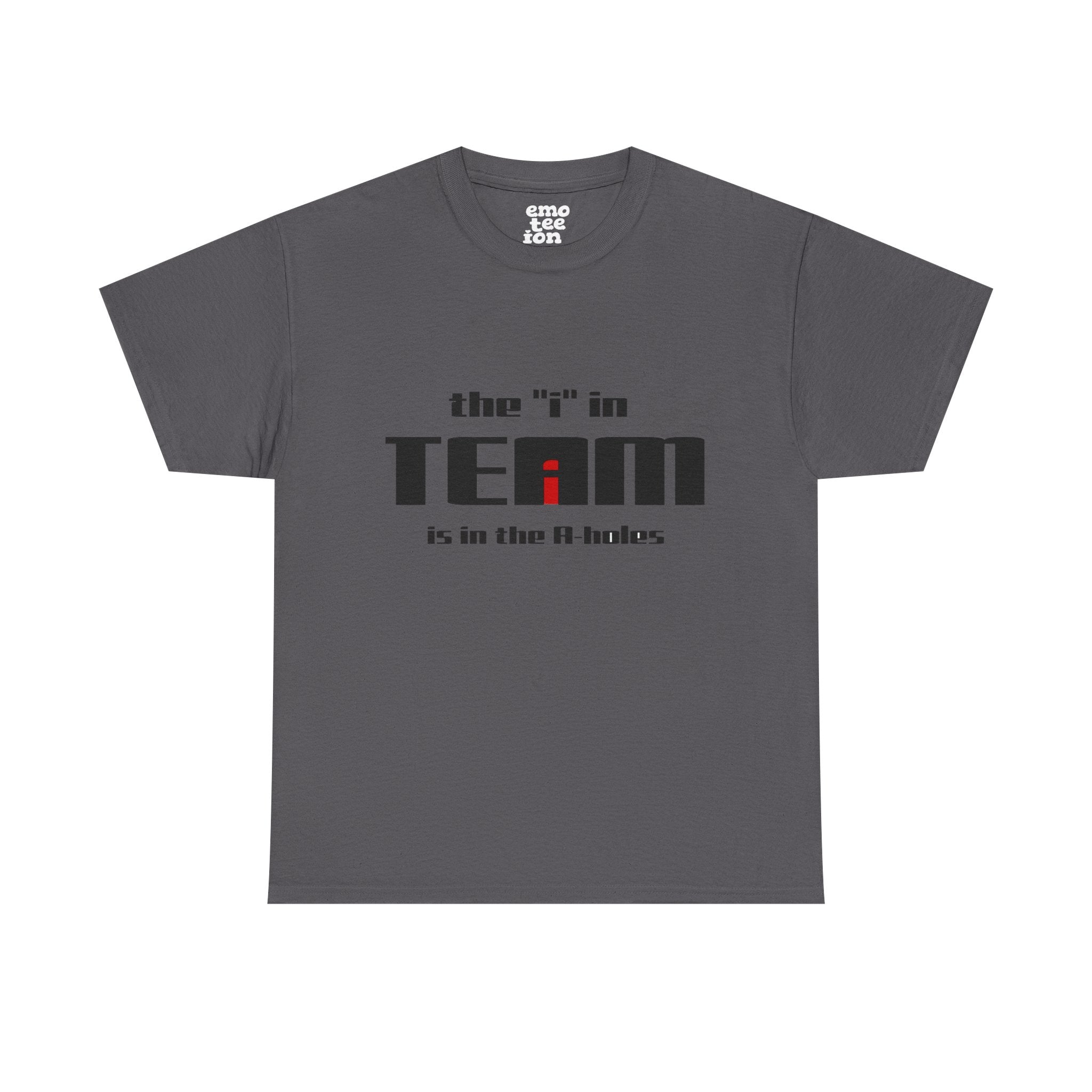 The "i" In Team - Dark Unisex Heavy Cotton Tee