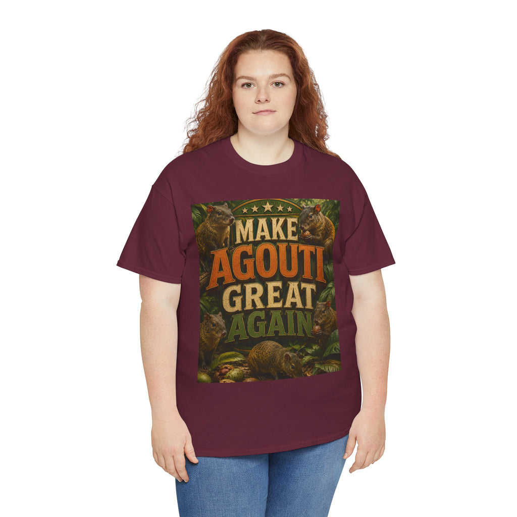 Make Agouti Great Again - Dark Unisex Heavy Cotton Tee