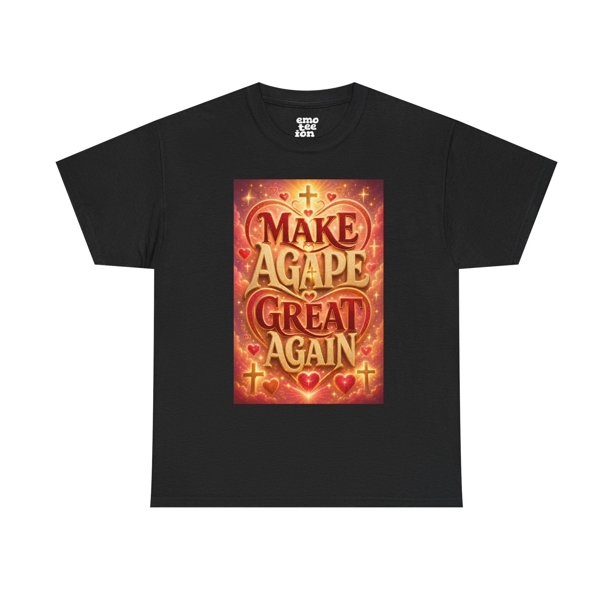 Make Agape Great Again - Dark Unisex Heavy Cotton Tee
