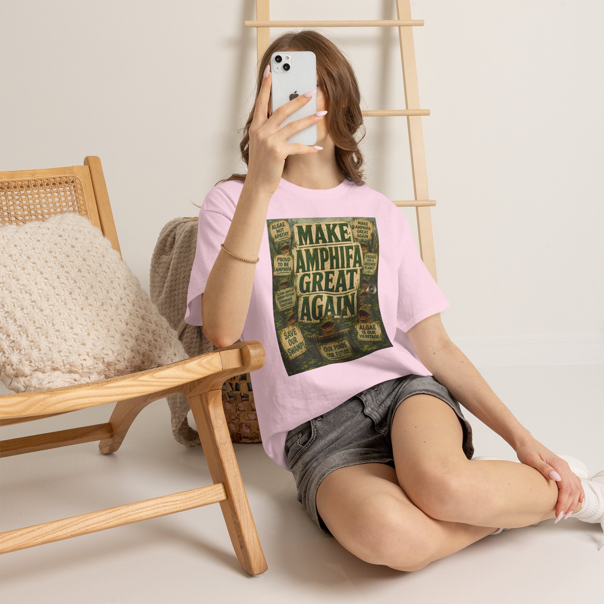 Make AMPHIFA Great Again - Light Unisex Heavy Cotton Tee
