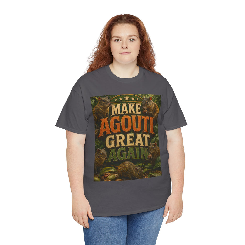 Make Agouti Great Again - Dark Unisex Heavy Cotton Tee