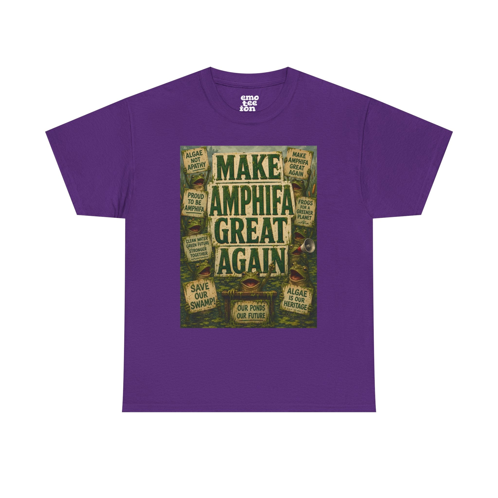 Make AMPHIFA Great Again - Dark Unisex Heavy Cotton Tee