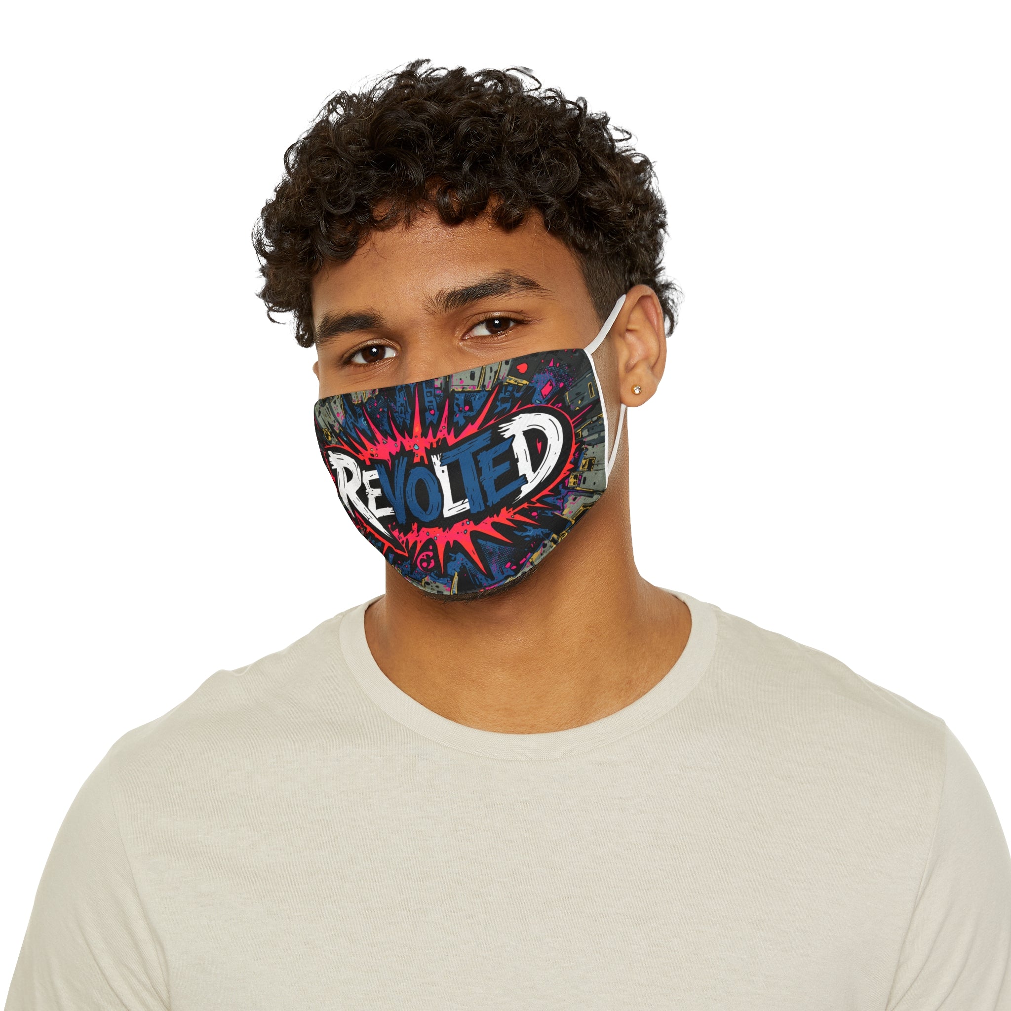 Revolted, VOTE - Cityscape Snug-Fit Polyester Face Mask