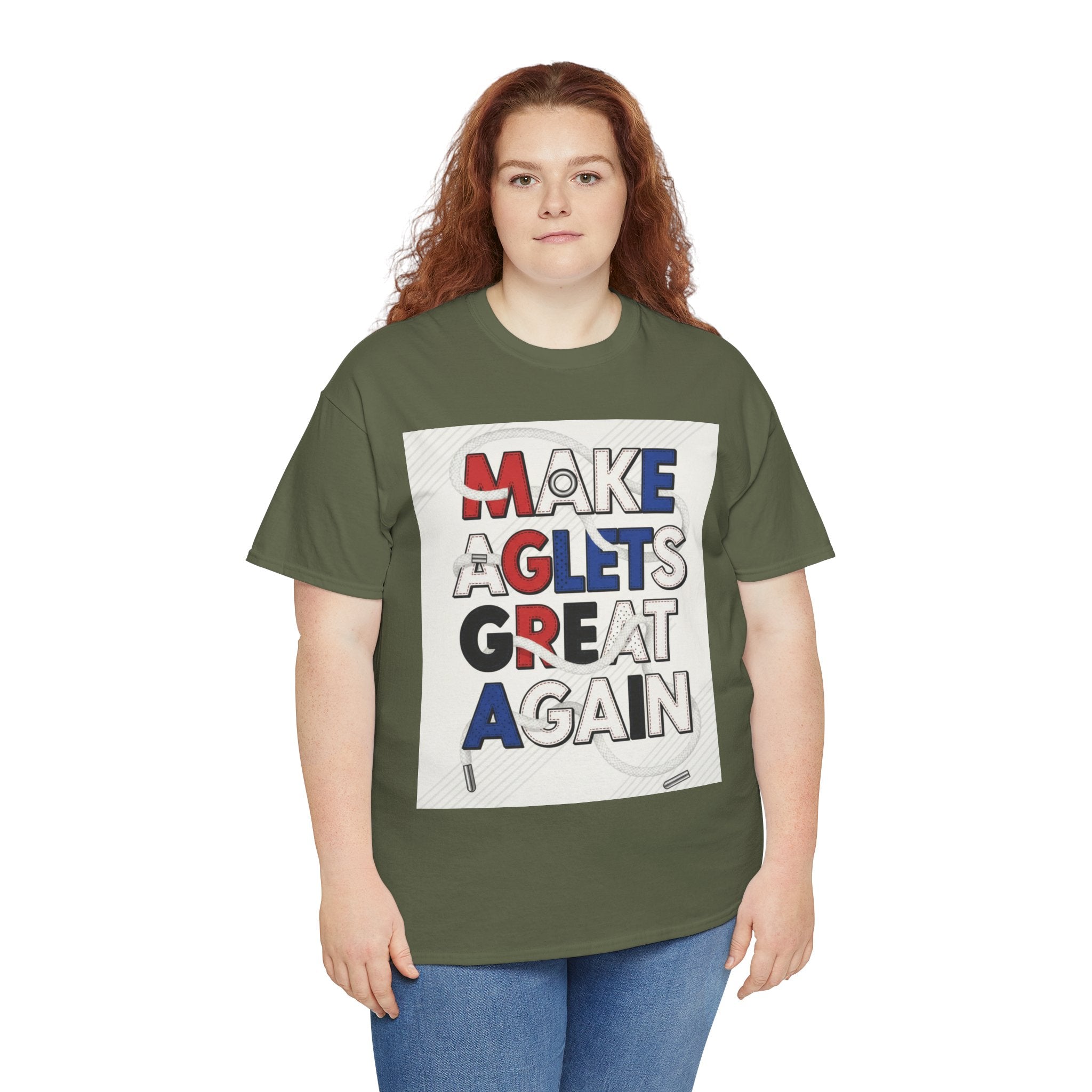 Make Aglets Great Again Dark - Unisex Heavy Cotton Tee