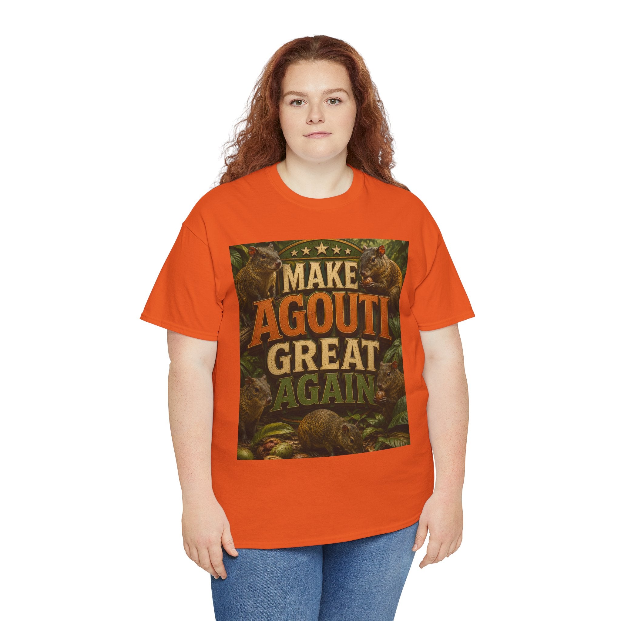 Make Agouti Great Again - Dark Unisex Heavy Cotton Tee