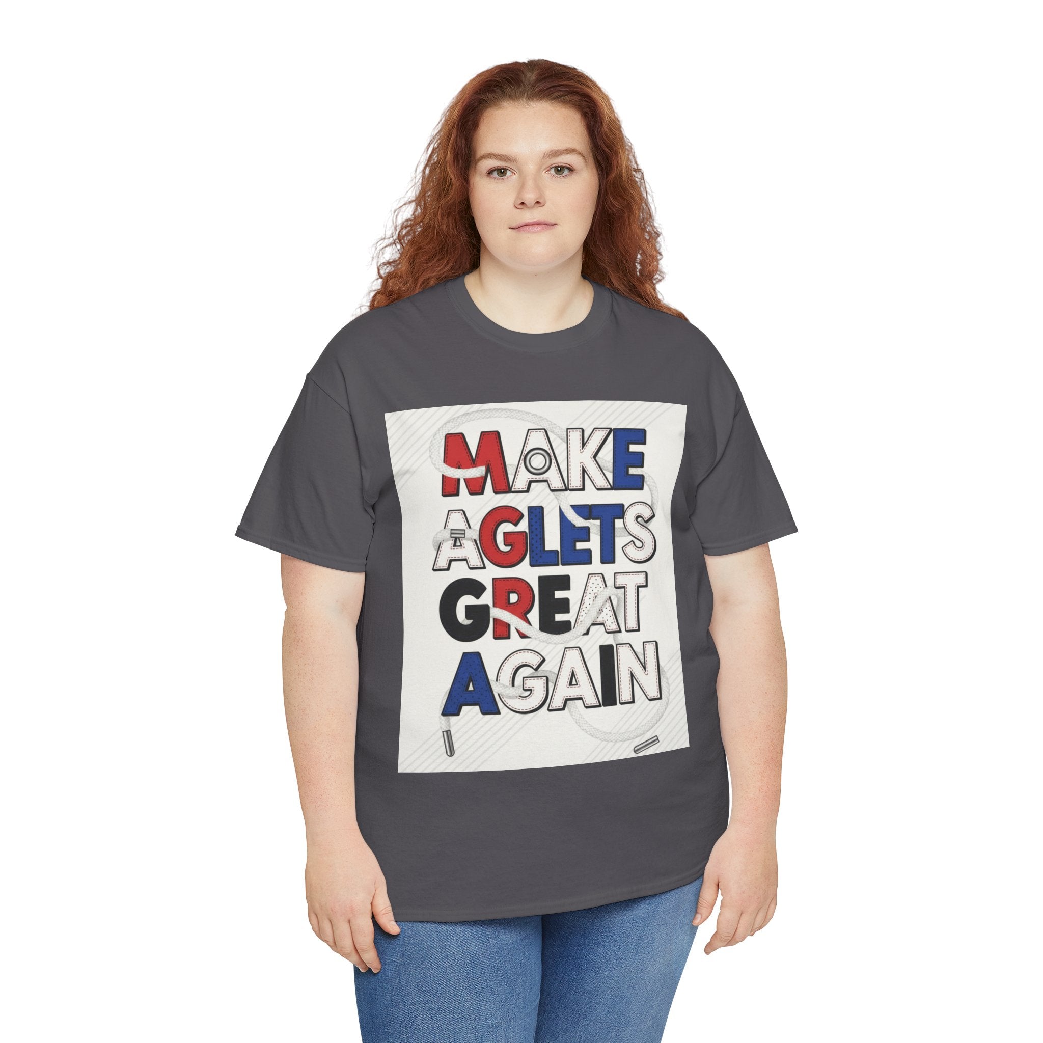 Make Aglets Great Again Dark - Unisex Heavy Cotton Tee