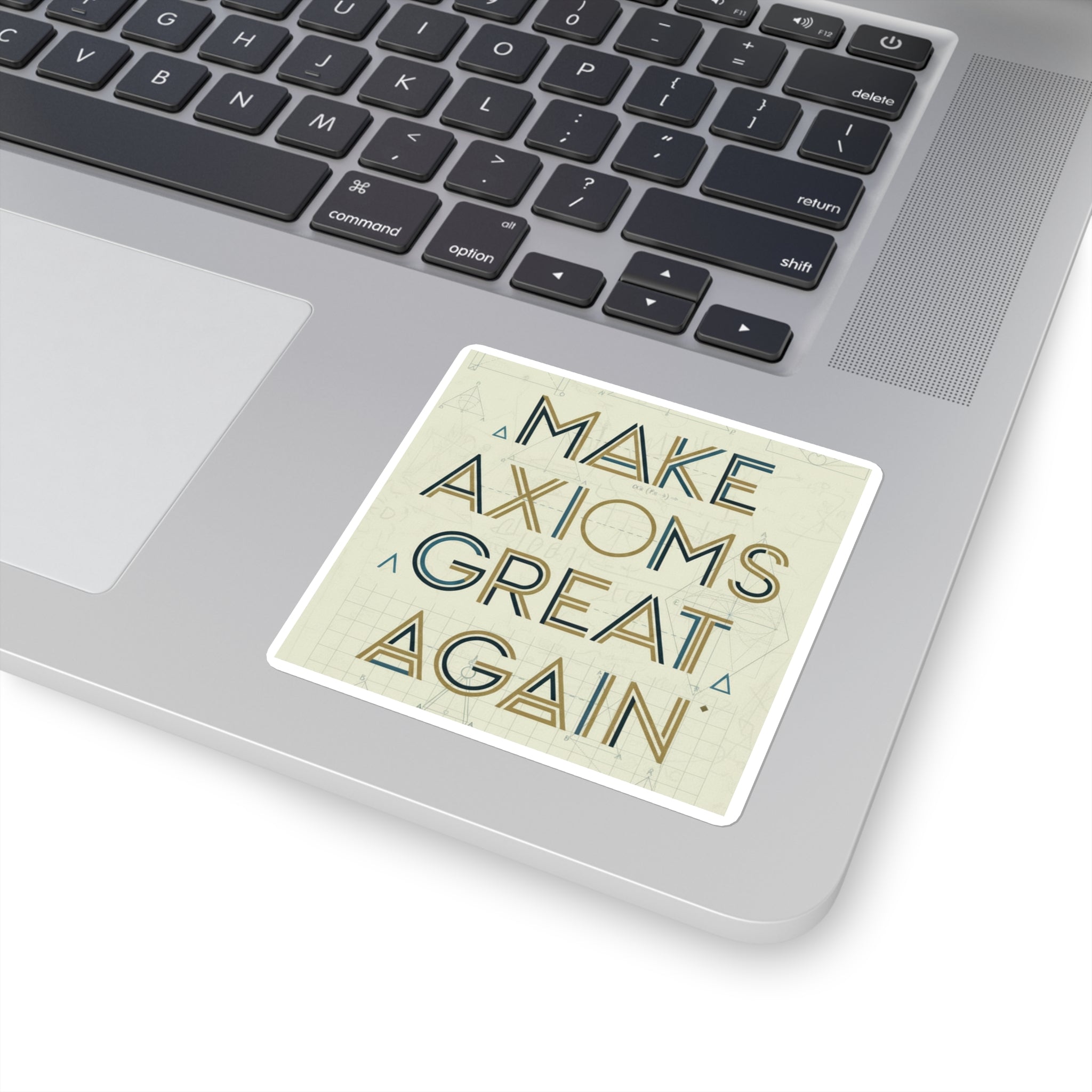 Make Axiom Great Again - Light Square Stickers