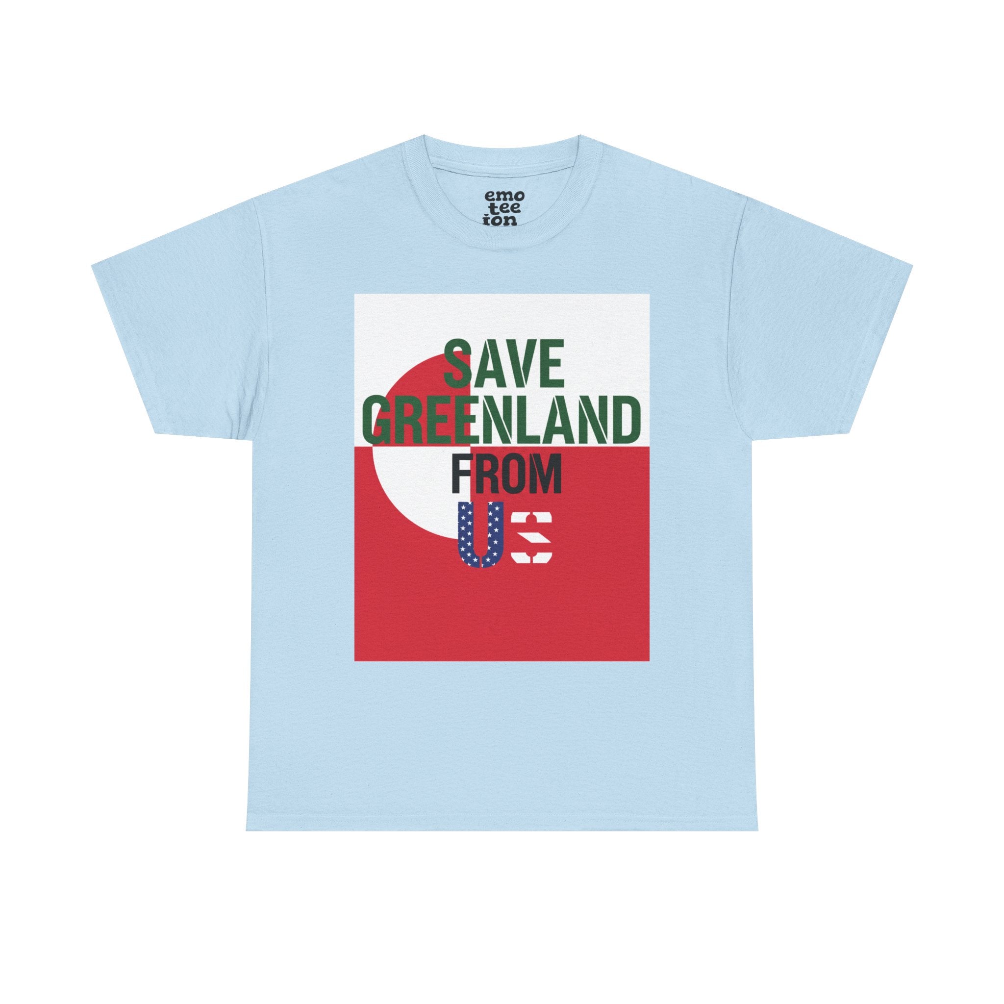 Save Greenland From US Light - Unisex Heavy Cotton Tee