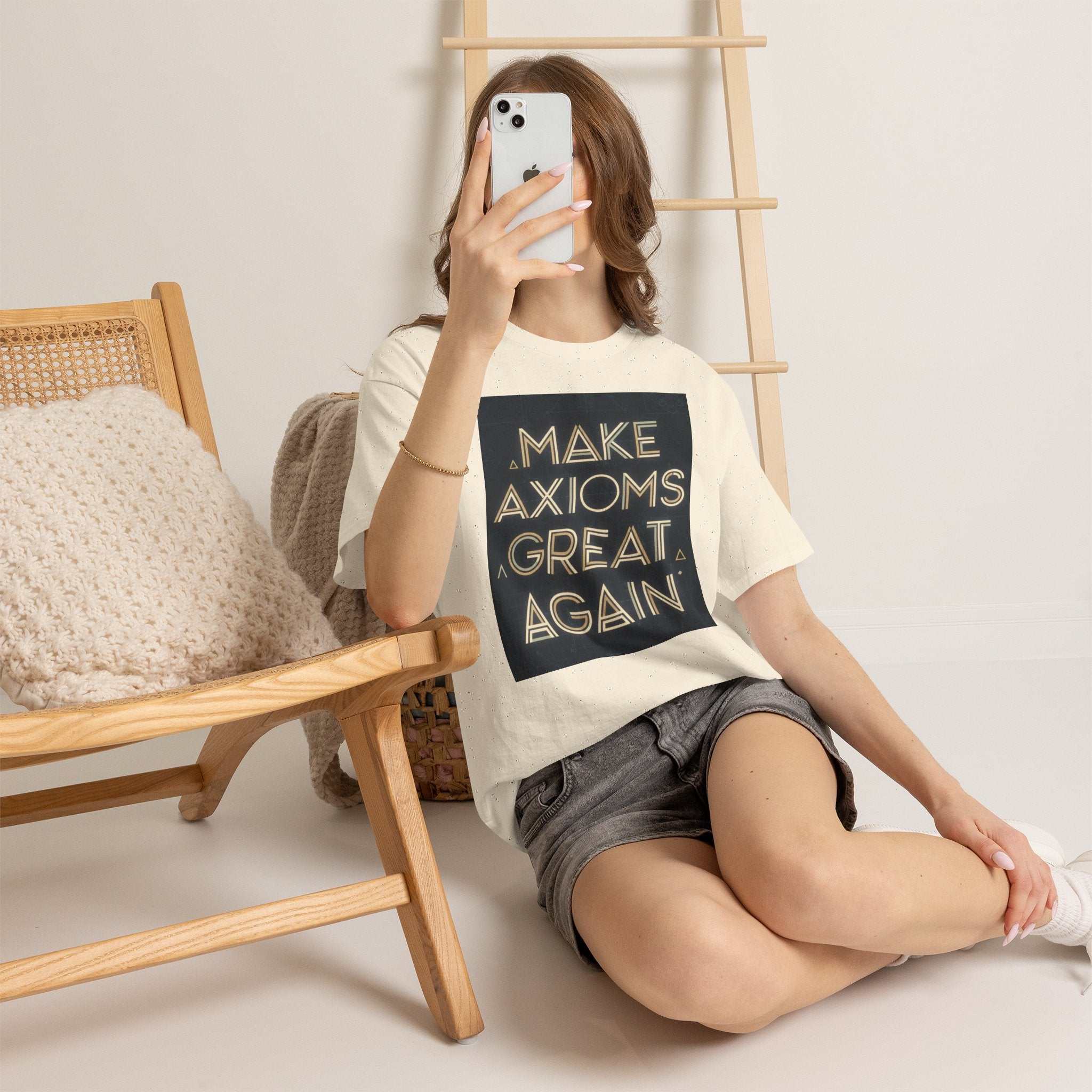 Make Axioms Great Again - Light Unisex Heavy Cotton Tee