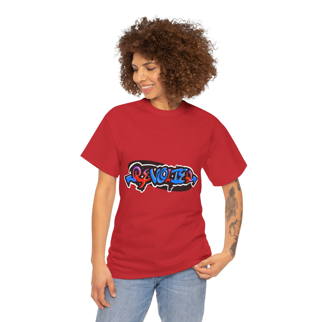 Revolted, VOTE - Graffiti Light Unisex Heavy Cotton Tee