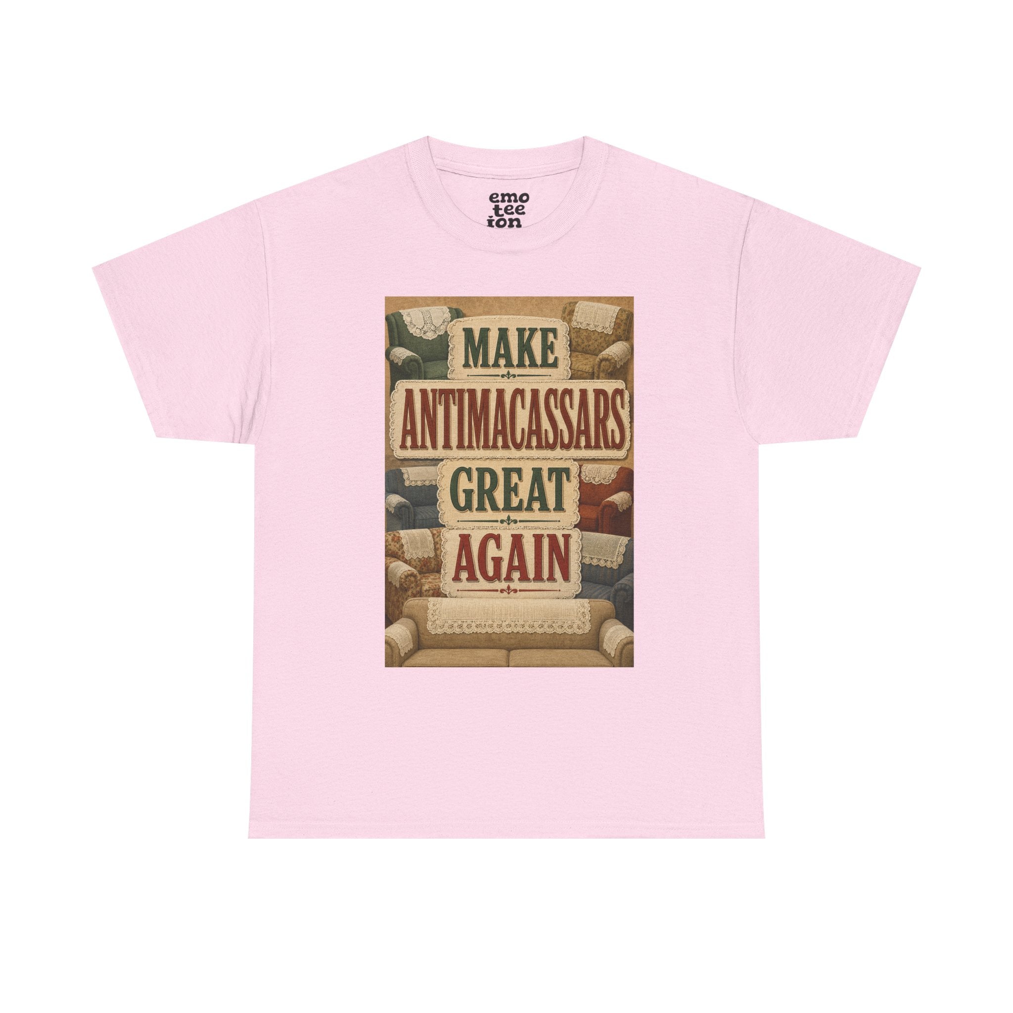 Make Antimacassars Great Again - Light Unisex Heavy Cotton Tee