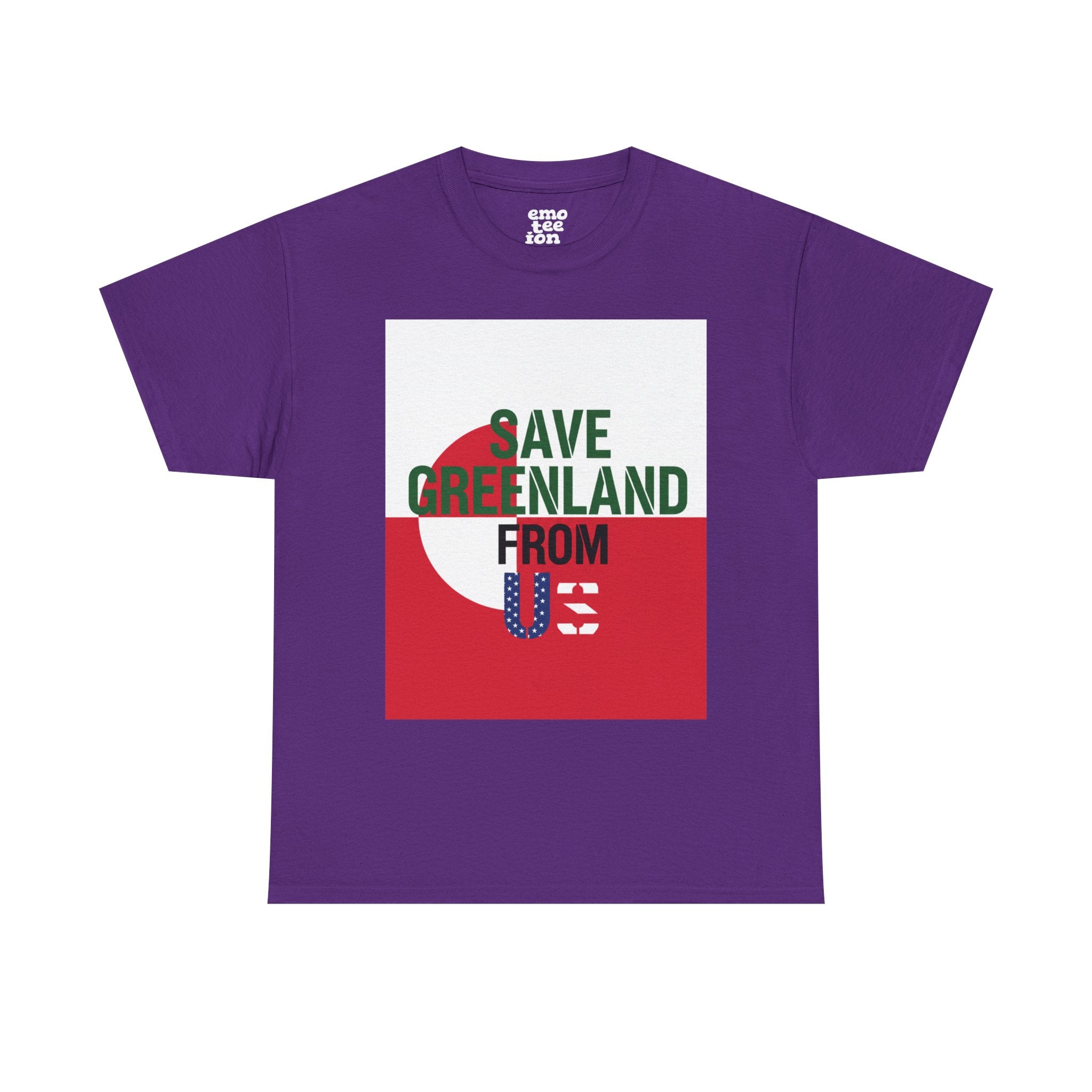 Save Greenland From US - Dark Unisex Heavy Cotton Tee