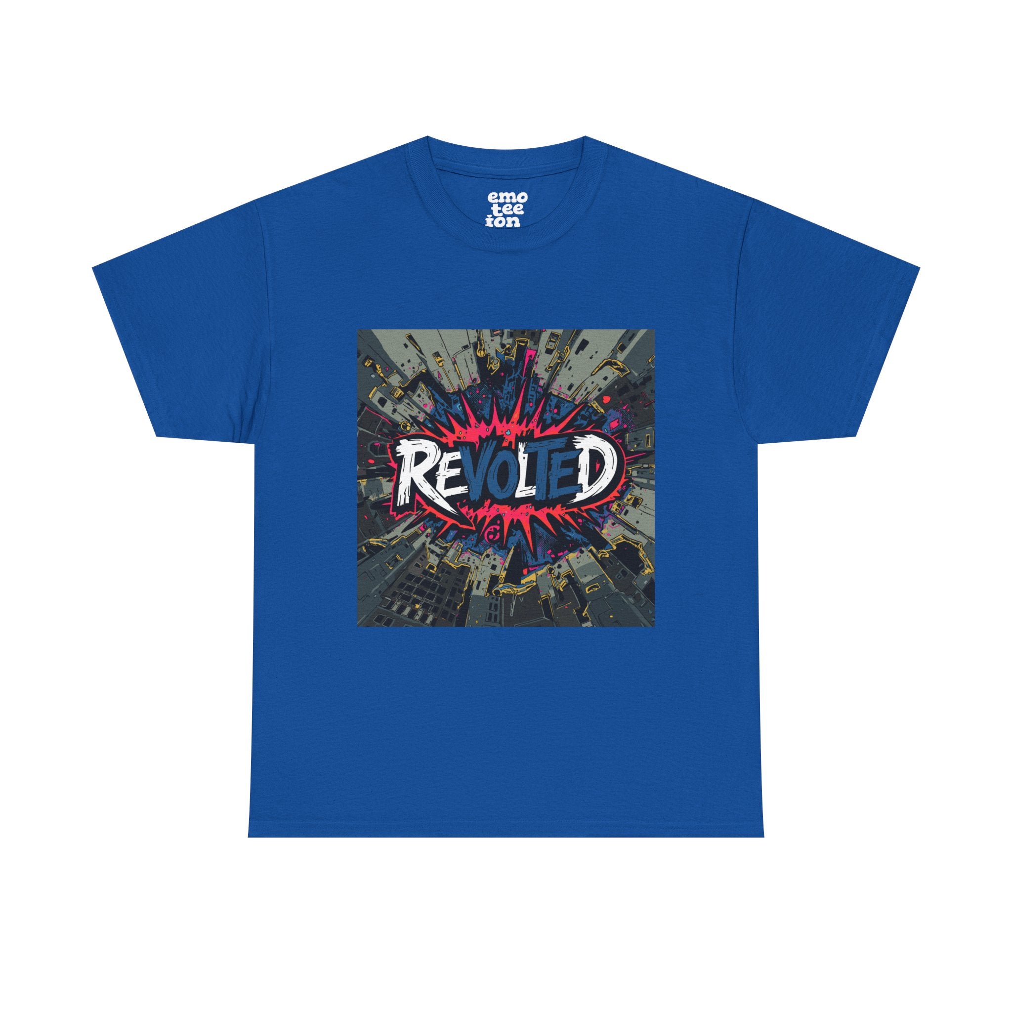 Revolted, VOTE - Cityscape Dark Unisex Heavy Cotton Tee