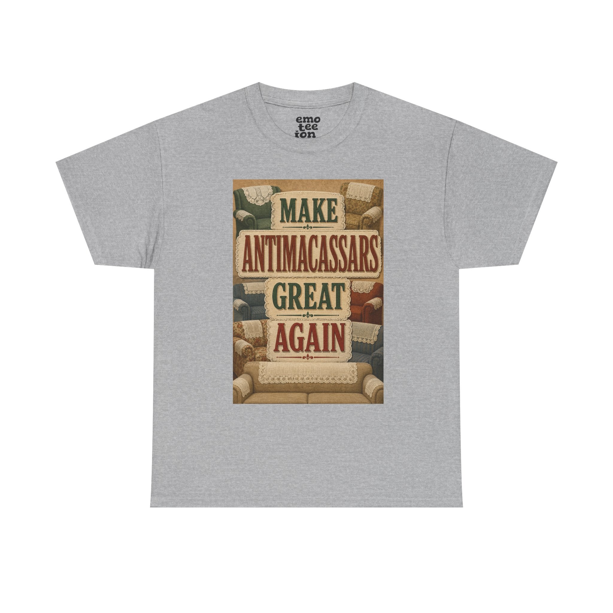 Make Antimacassars Great Again - Light Unisex Heavy Cotton Tee