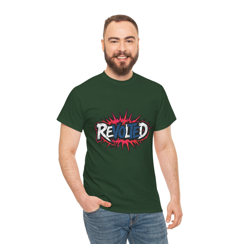 Revolted, VOTE - Splash Bam Dark Unisex Heavy Cotton Tee
