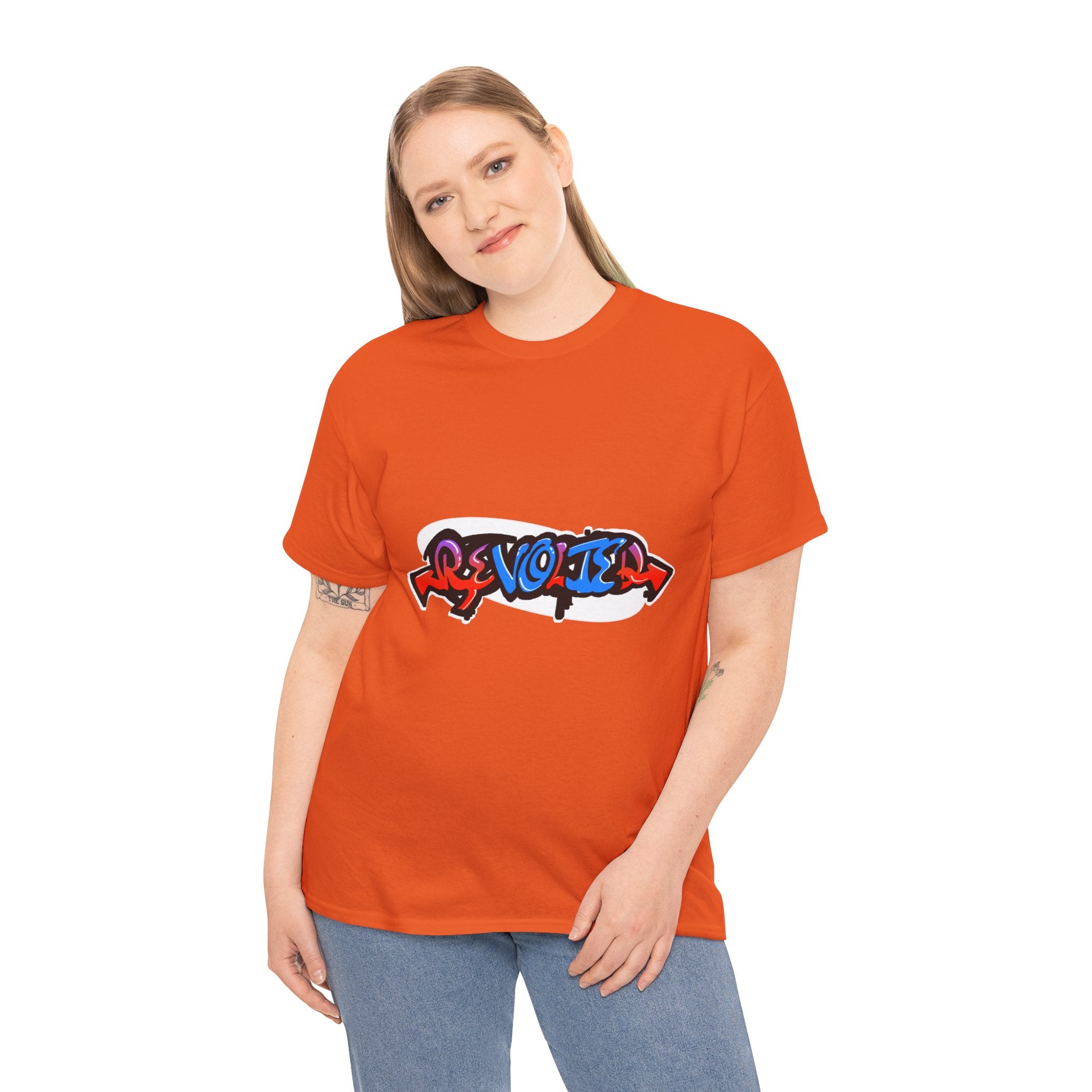 Revolted, VOTE - Graffiti Dark Unisex Heavy Cotton Tee