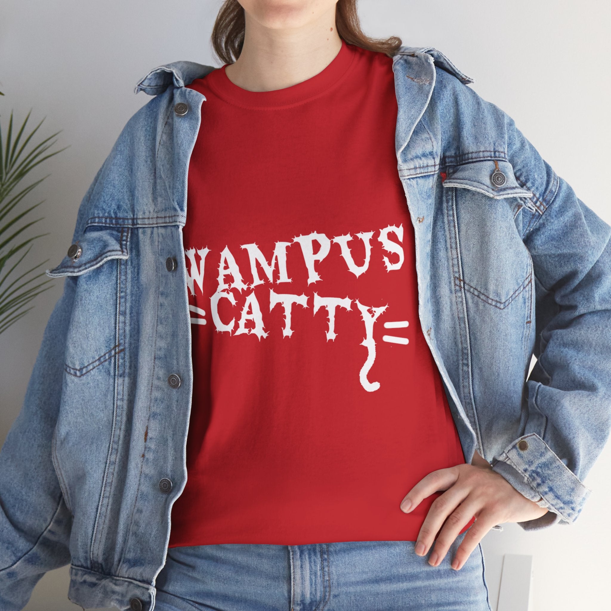 Wampus Catty - Dark Unisex Heavy Cotton Tee