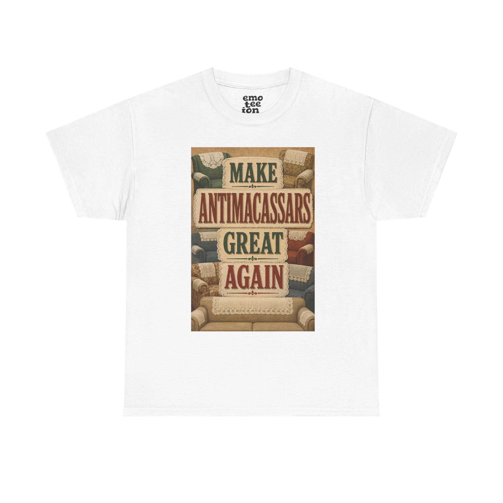 Make Antimacassars Great Again - Light Unisex Heavy Cotton Tee