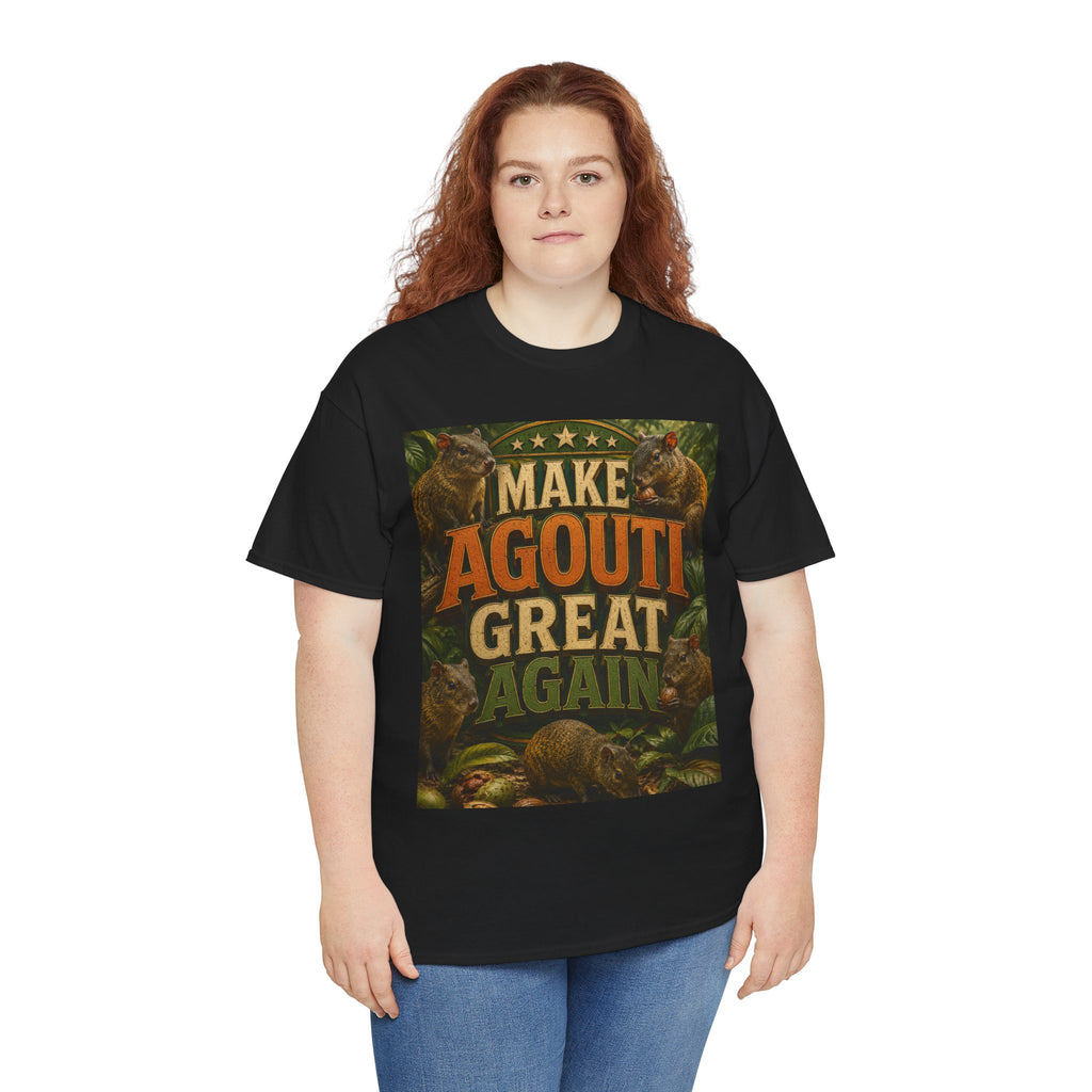 Make Agouti Great Again - Dark Unisex Heavy Cotton Tee