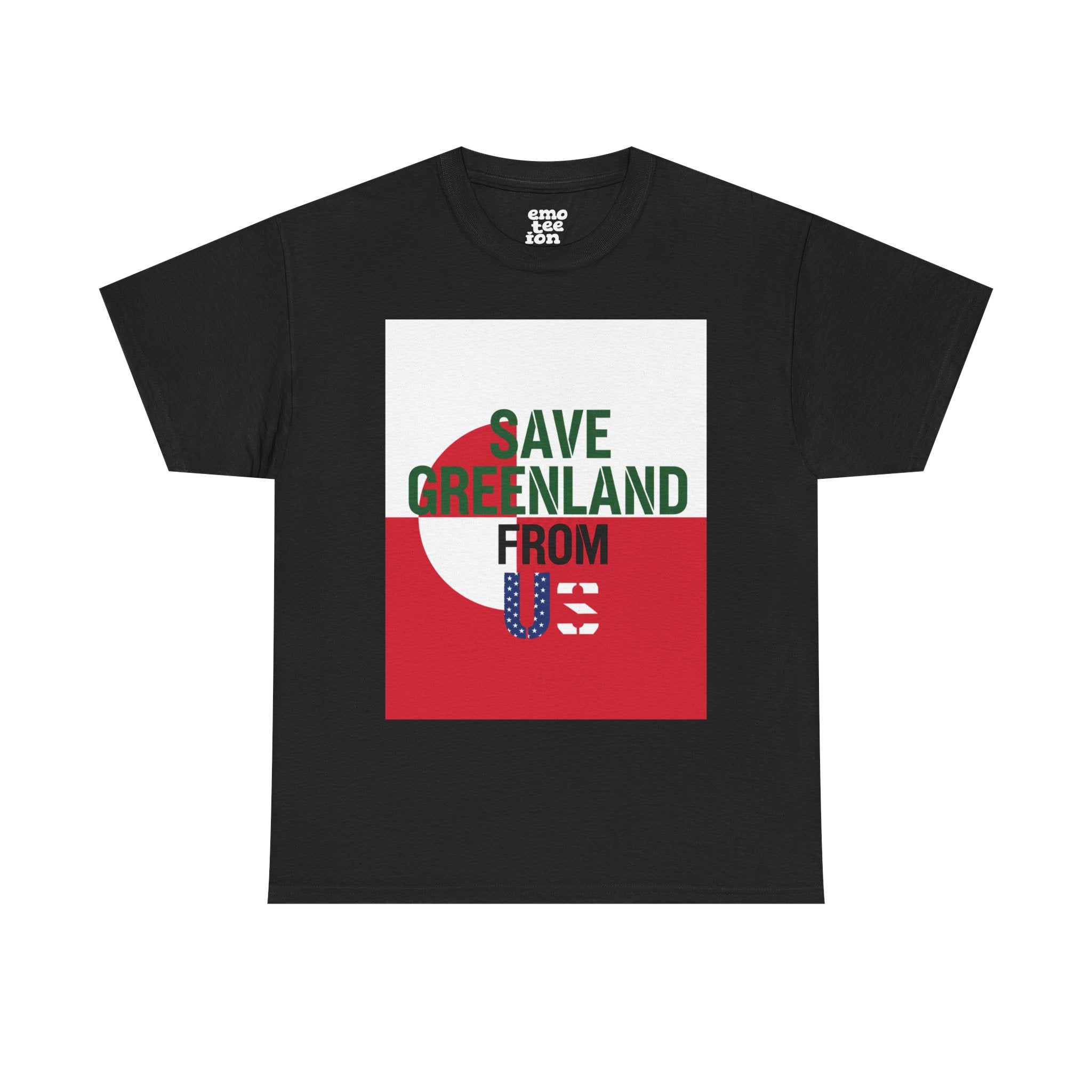 Save Greenland From US - Dark Unisex Heavy Cotton Tee