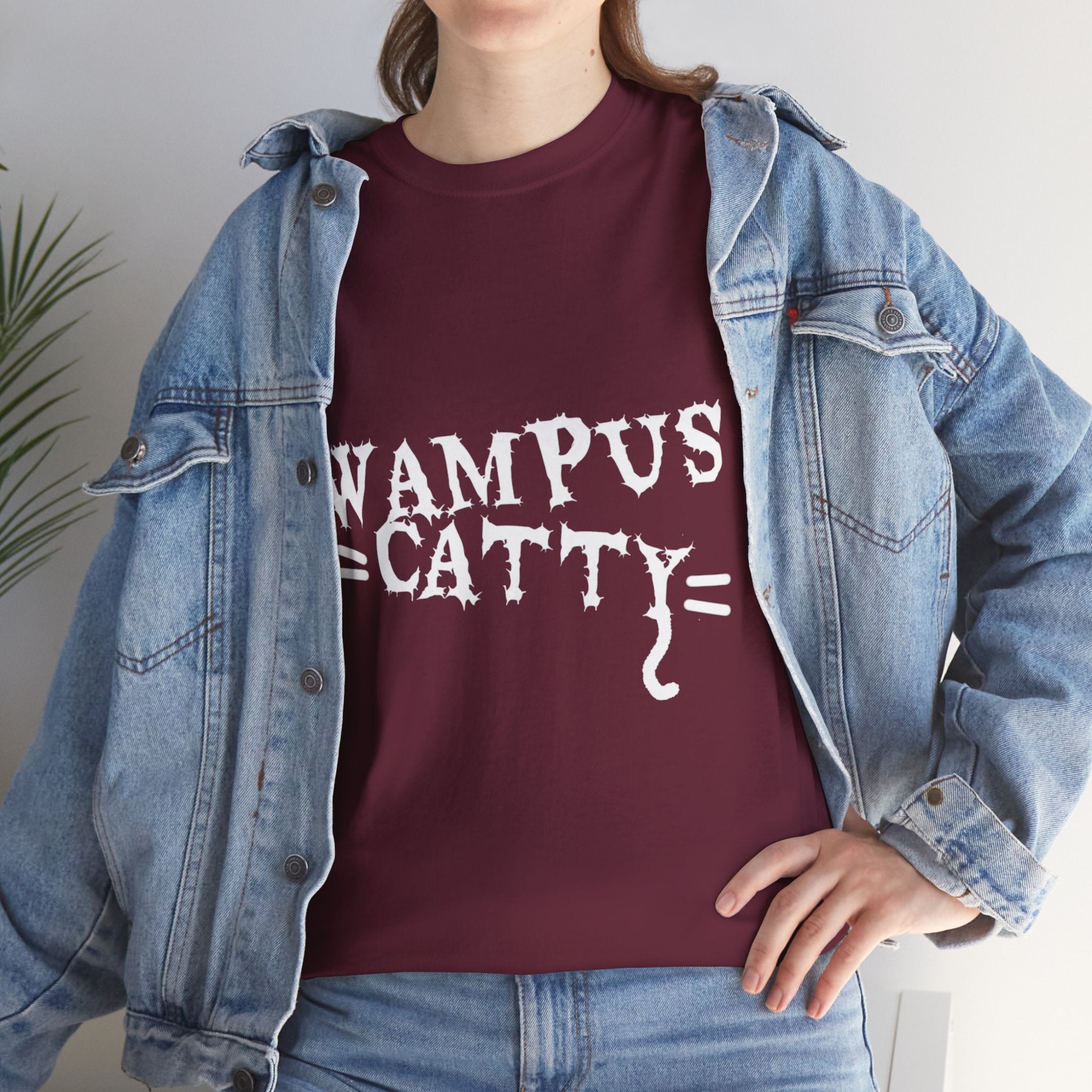 Wampus Catty - Dark Unisex Heavy Cotton Tee