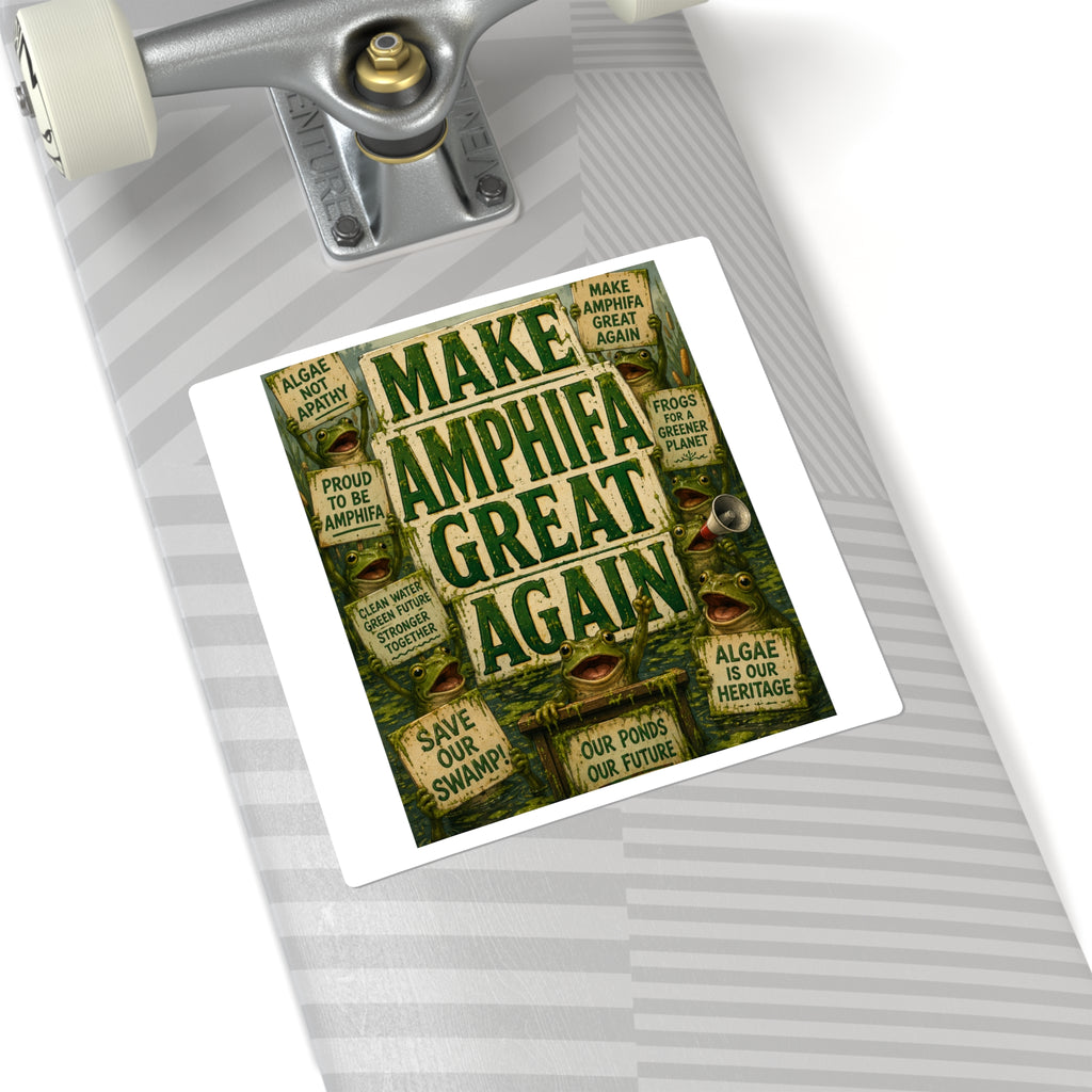 Make AMPHIFA Great Again - Square Stickers