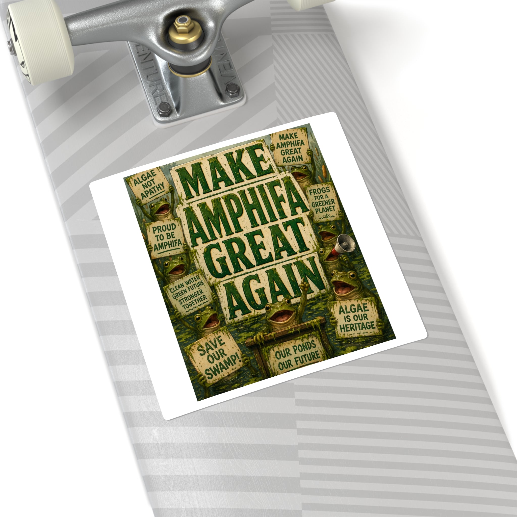 Make AMPHIFA Great Again - Square Stickers
