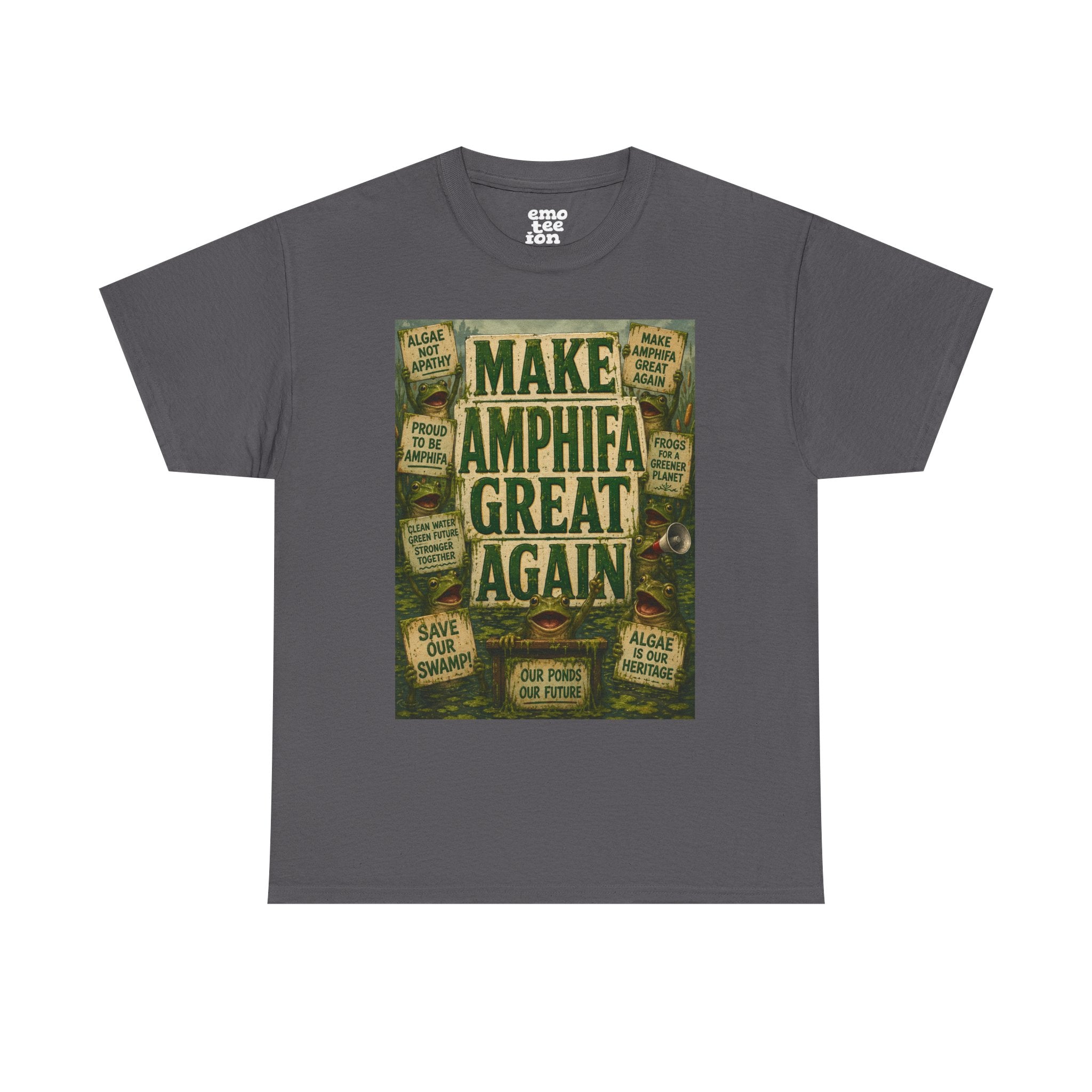 Make AMPHIFA Great Again - Dark Unisex Heavy Cotton Tee
