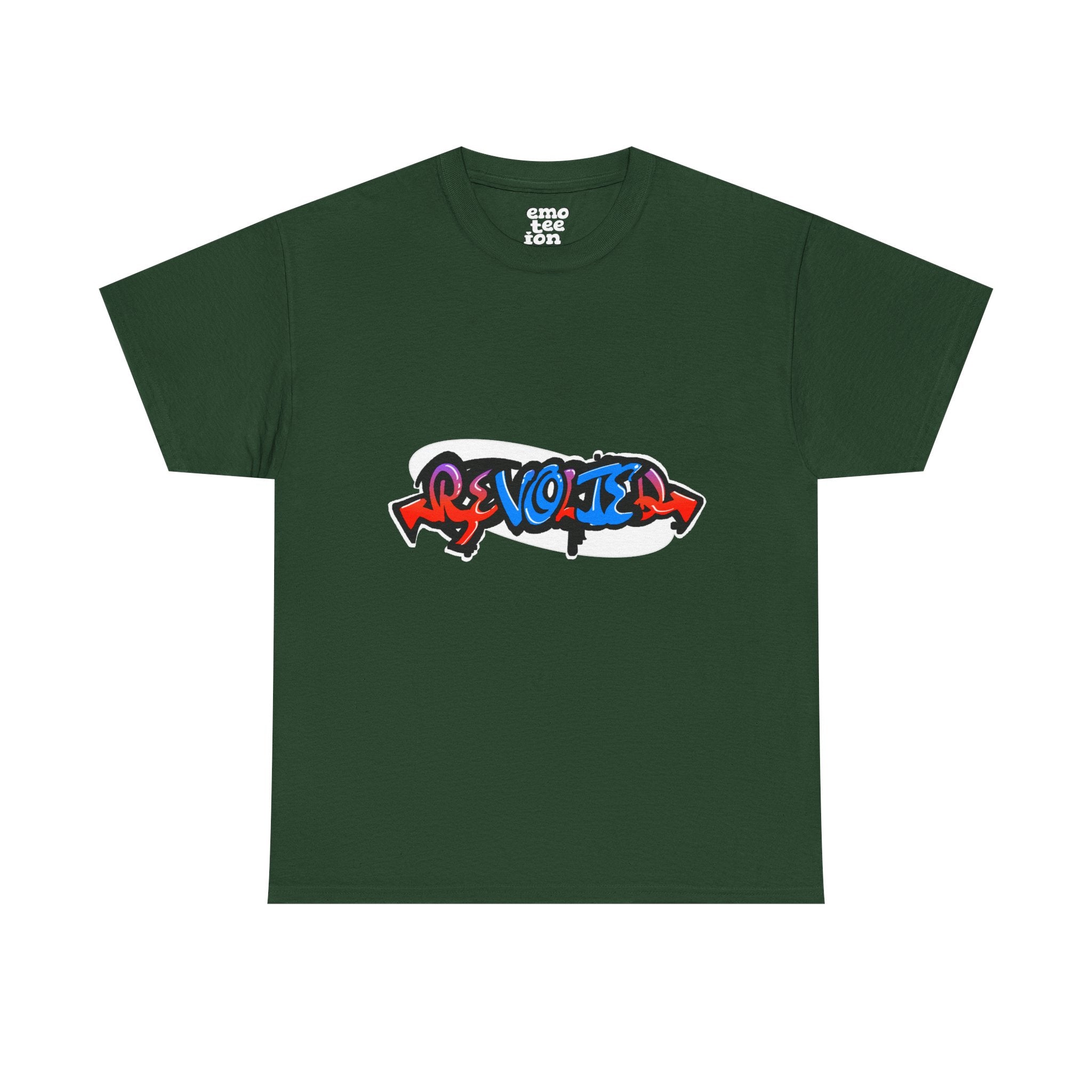 Revolted, VOTE - Graffiti Dark Unisex Heavy Cotton Tee