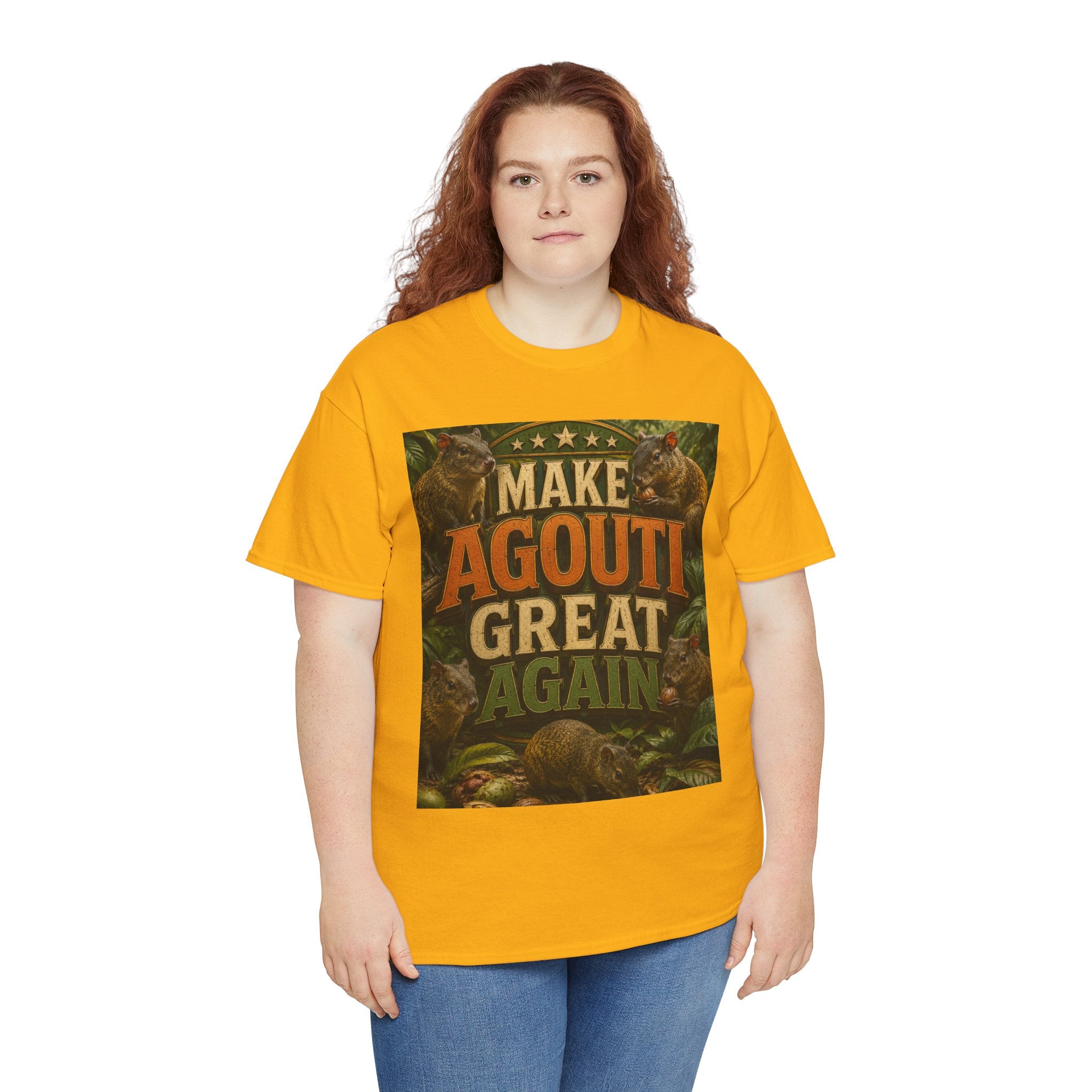Make Agouti Great Again - Dark Unisex Heavy Cotton Tee
