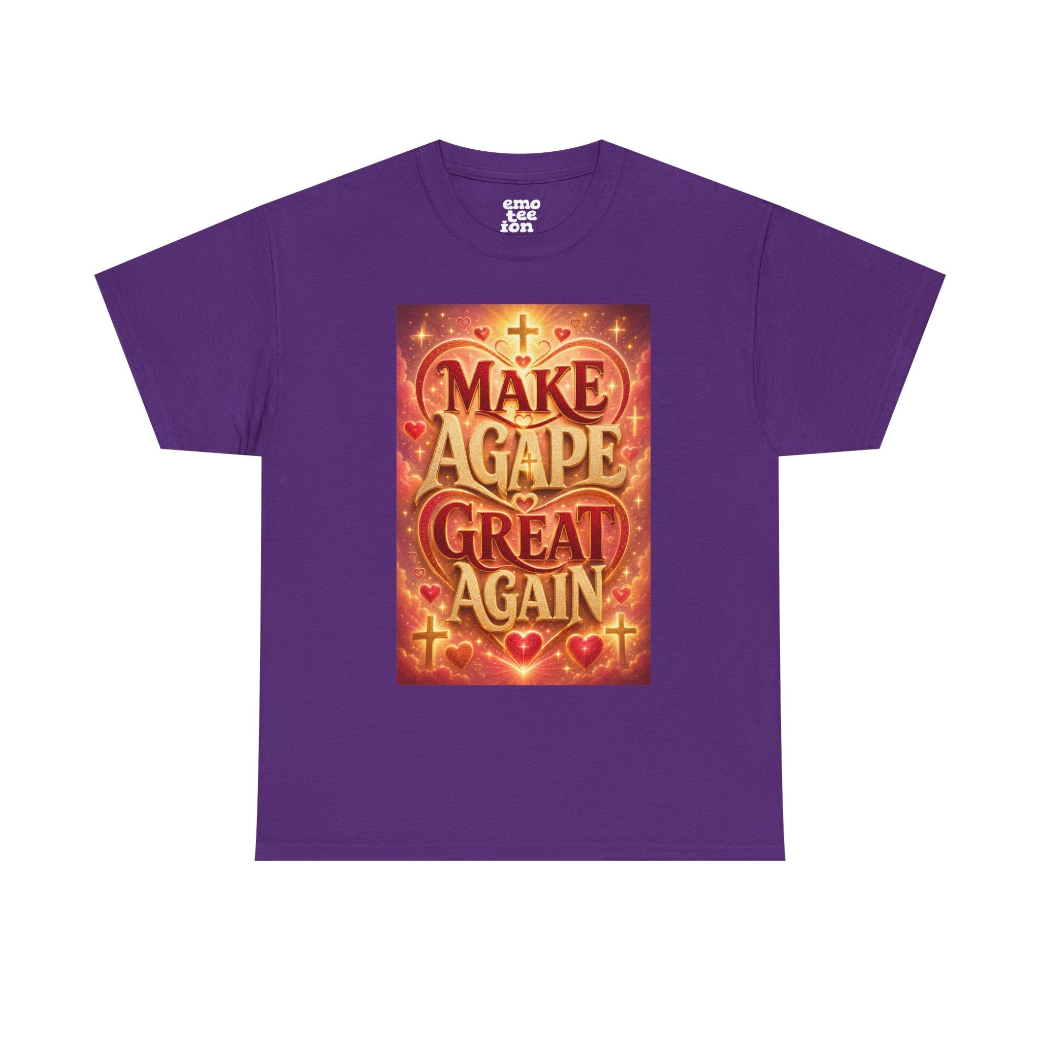 Make Agape Great Again - Dark Unisex Heavy Cotton Tee