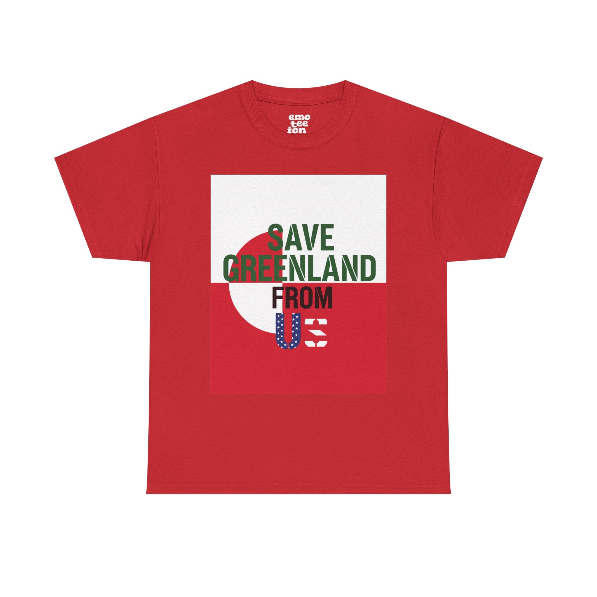 Save Greenland From US - Dark Unisex Heavy Cotton Tee