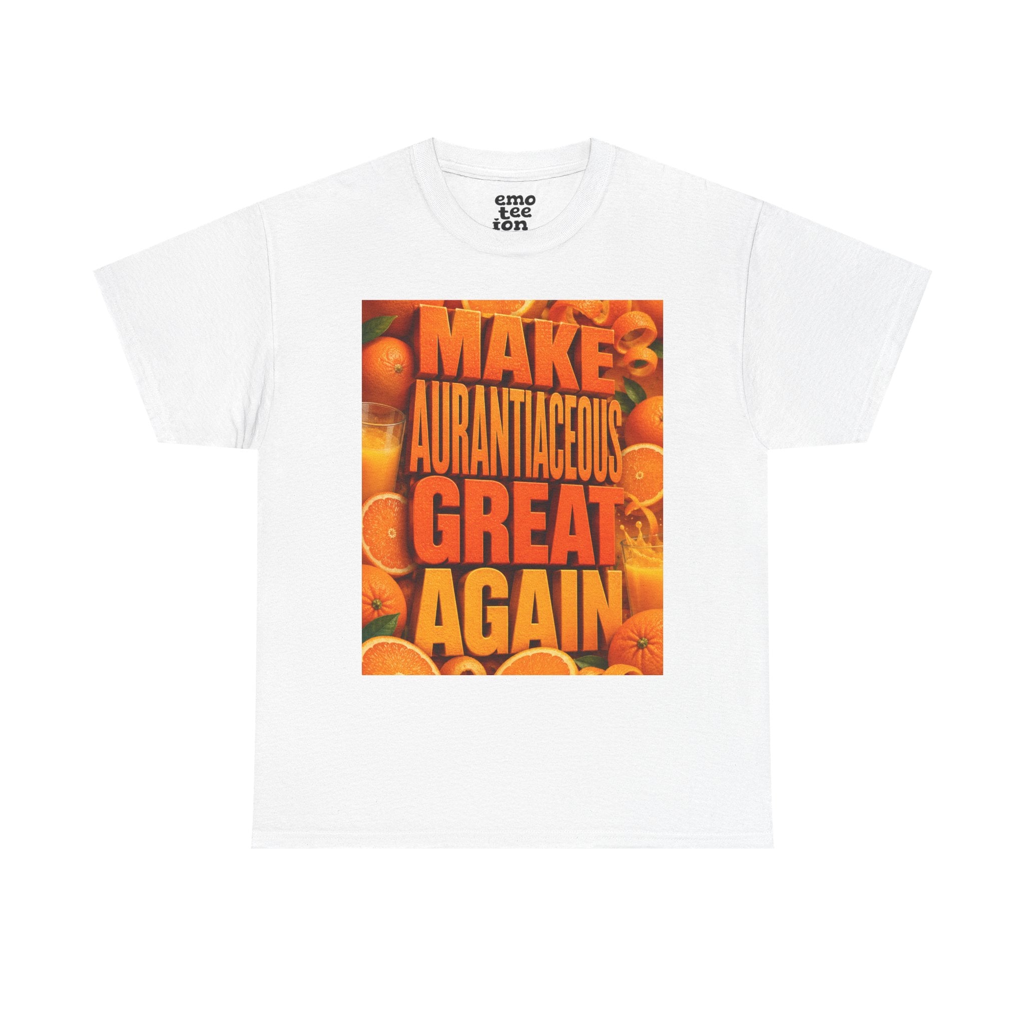 Make Aurantiaceous Great Again - Light Unisex Heavy Cotton Tee