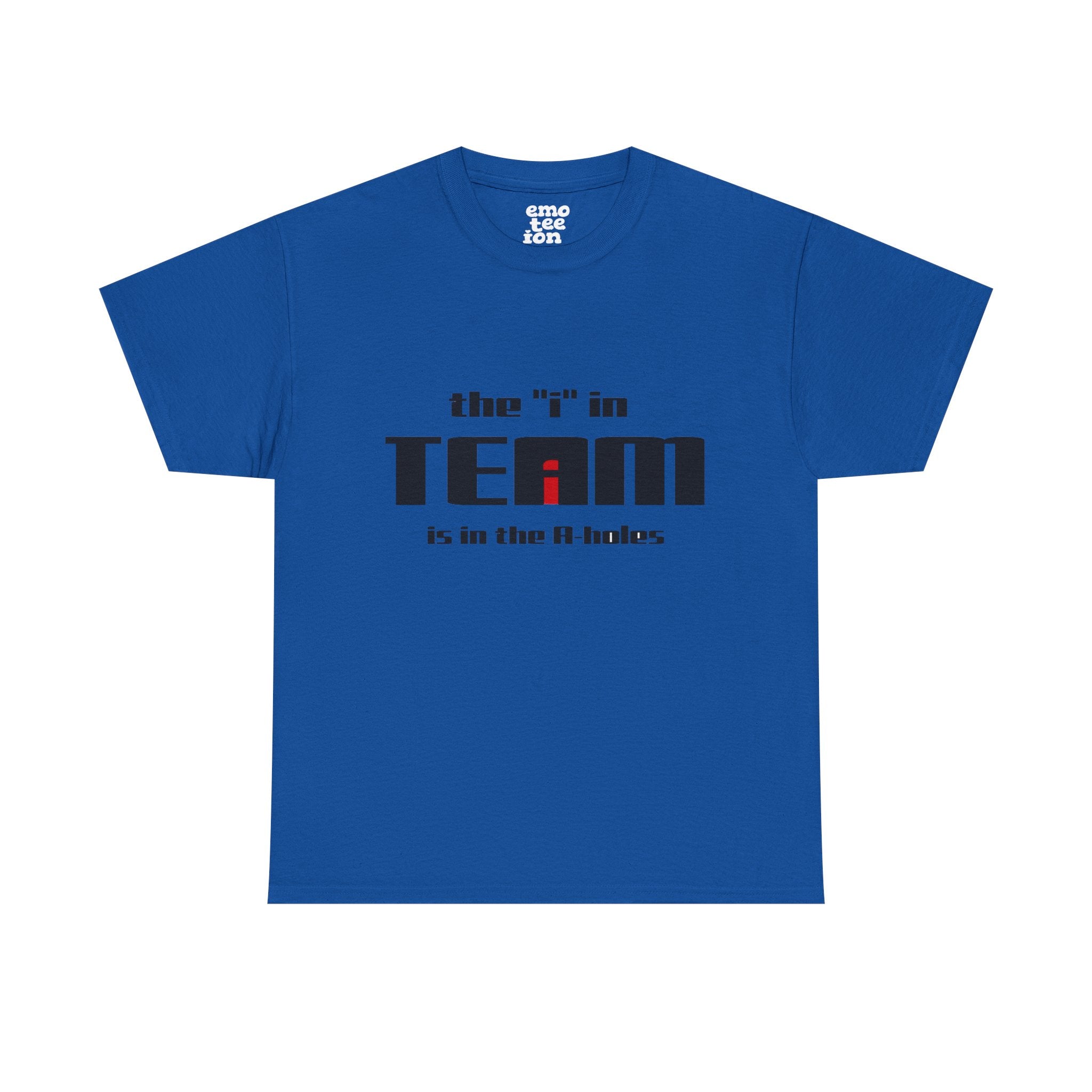 The "i" In Team - Dark Unisex Heavy Cotton Tee