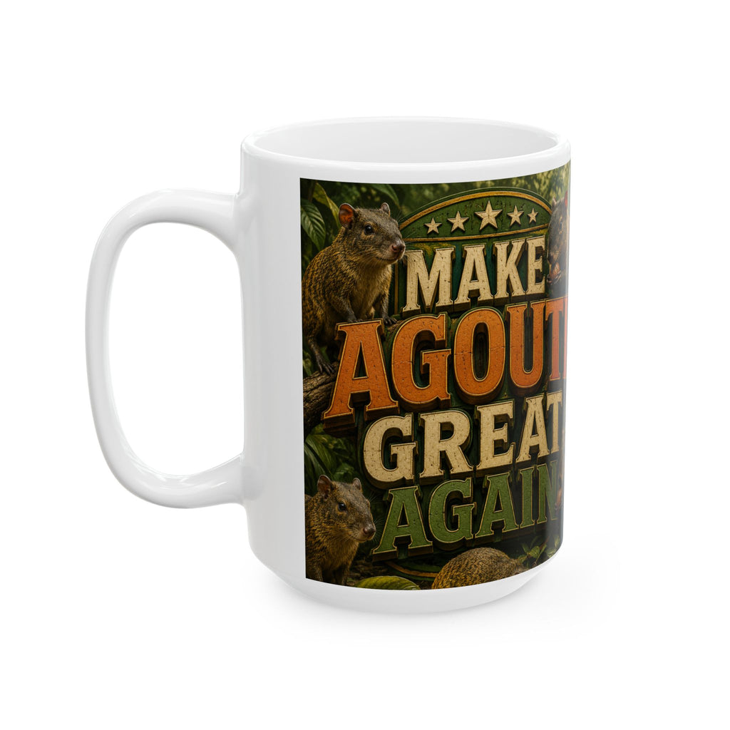 Make Agouti Great Again - Ceramic Mug, (15oz)
